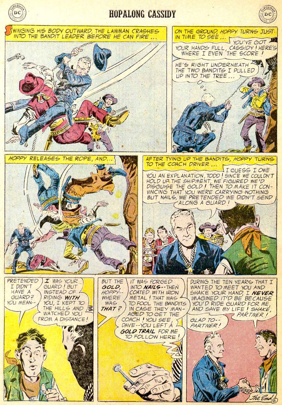 Read online Hopalong Cassidy comic -  Issue #107 - 32