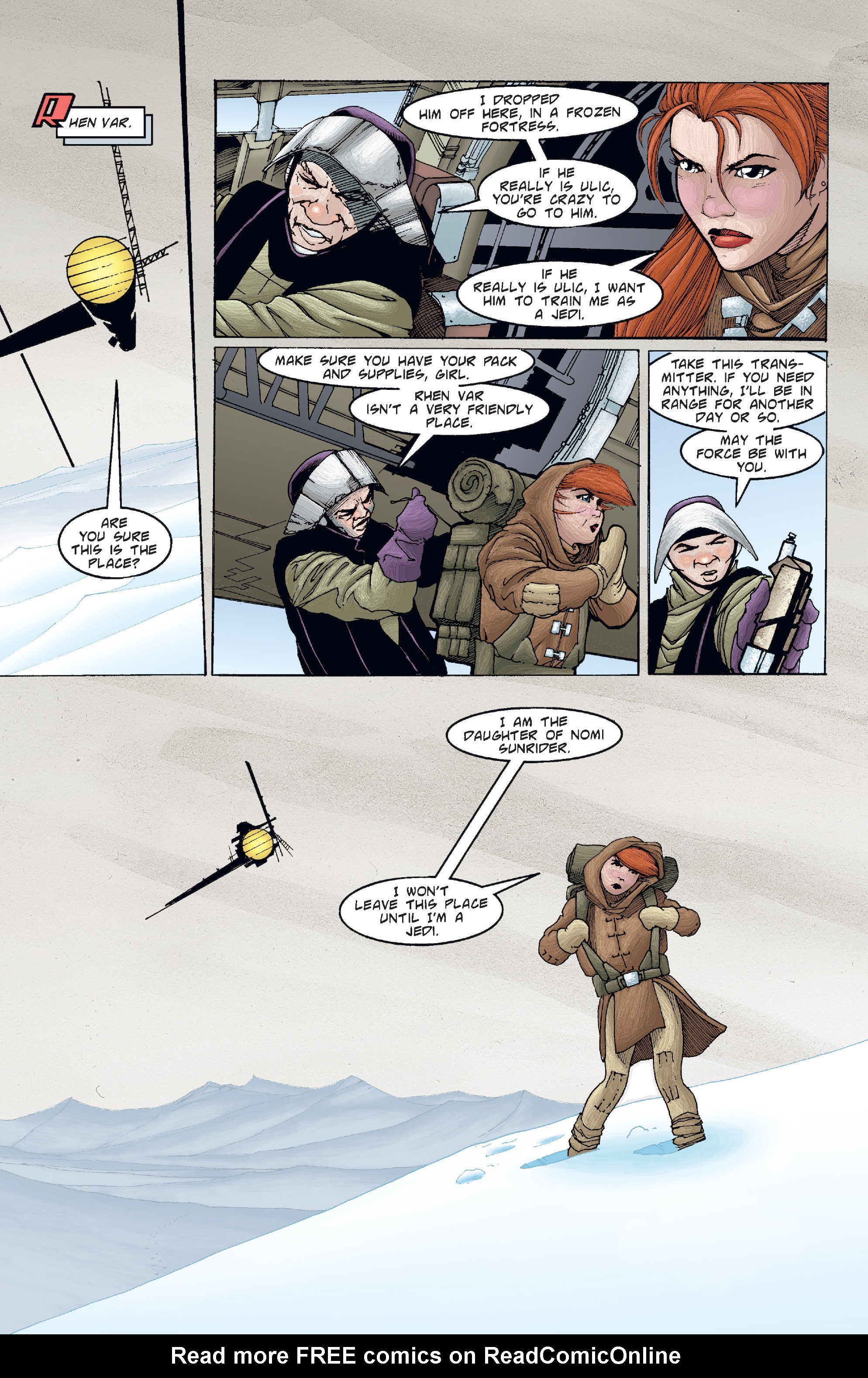 Read online Star Wars: Tales of the Jedi - Redemption comic -  Issue #2 - 23