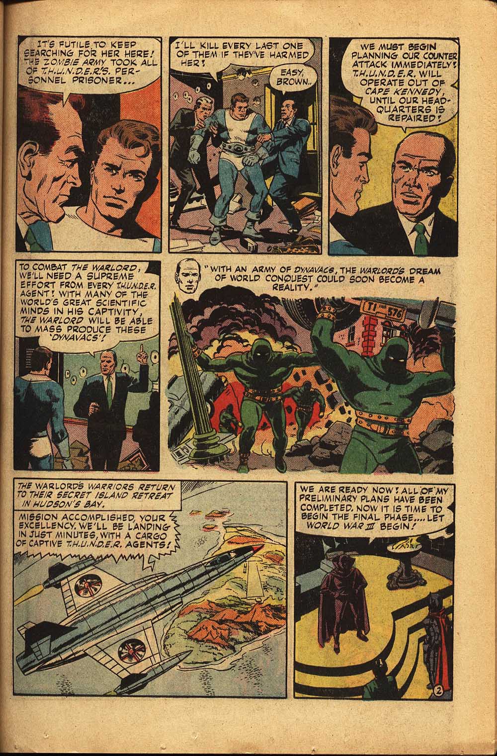 Read online T.H.U.N.D.E.R. Agents (1965) comic -  Issue #2 - 36