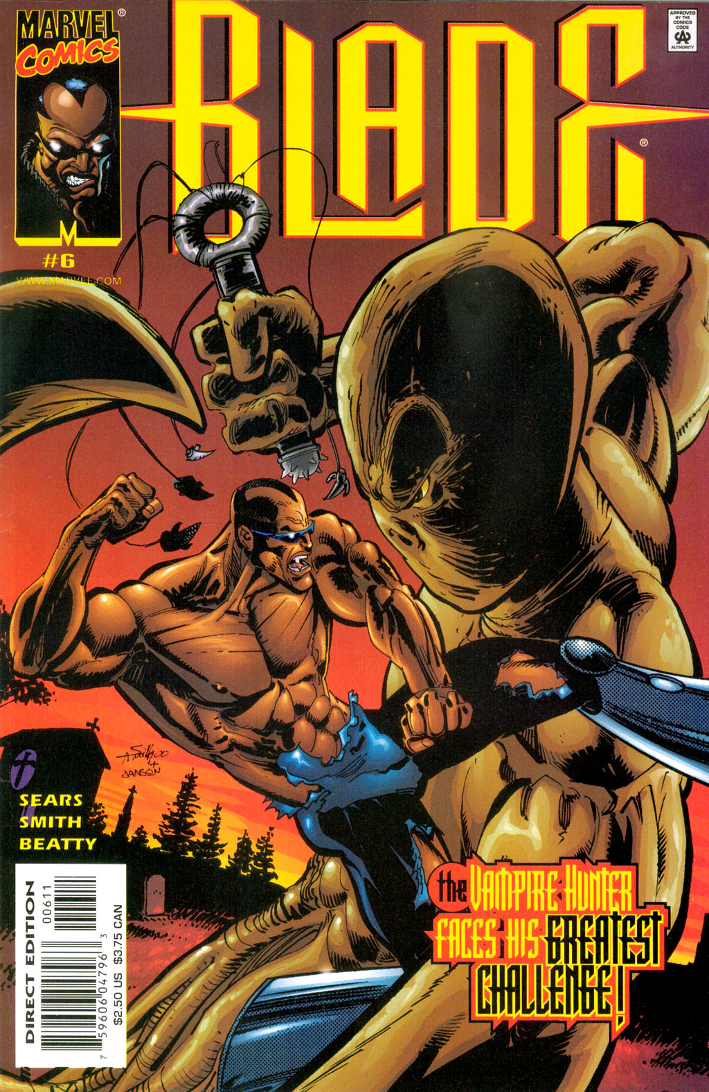 Read online Blade: Vampire Hunter comic -  Issue #6 - 1