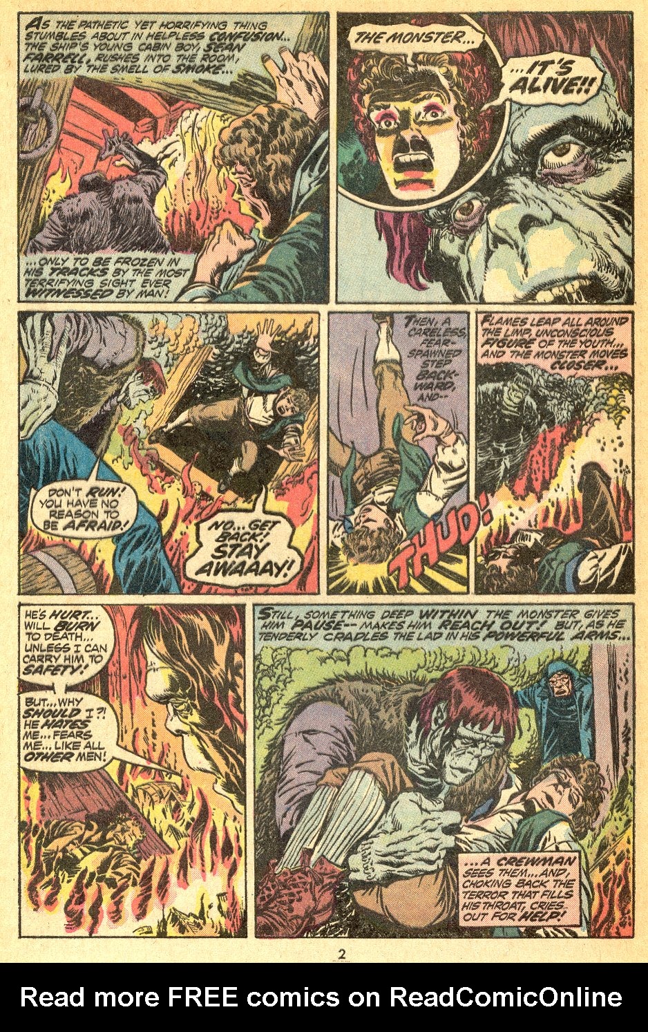 Read online Frankenstein (1973) comic -  Issue #2 - 3