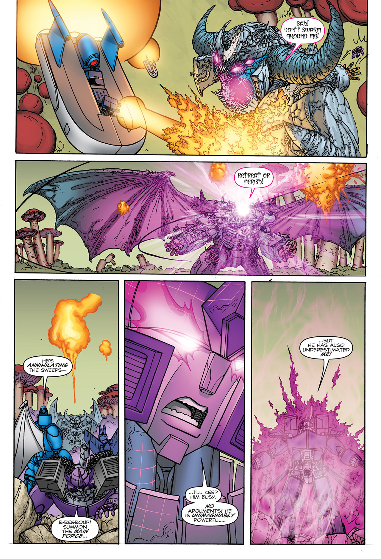 Read online Transformers: Heart of Darkness comic -  Issue #4 - 14