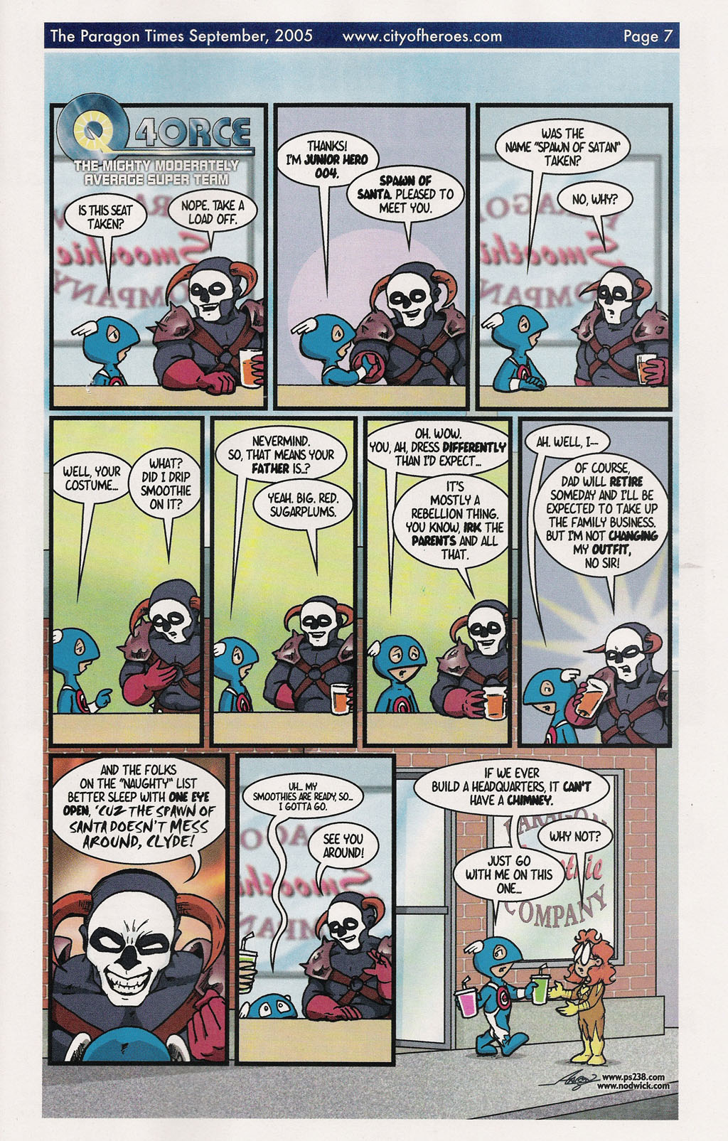 Read online City of Heroes (2005) comic -  Issue #5 - 30