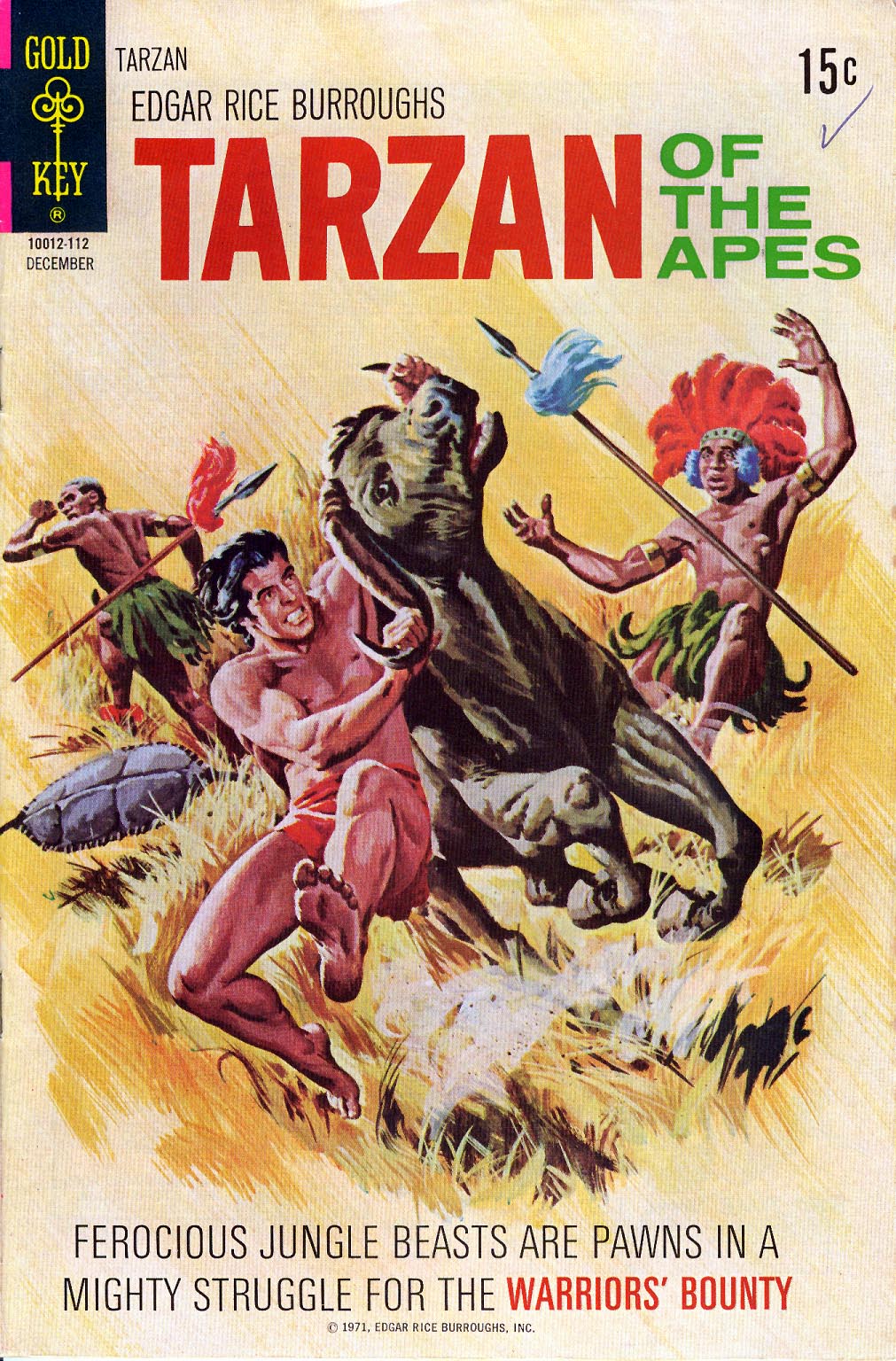 Read online Tarzan (1962) comic -  Issue #205 - 1
