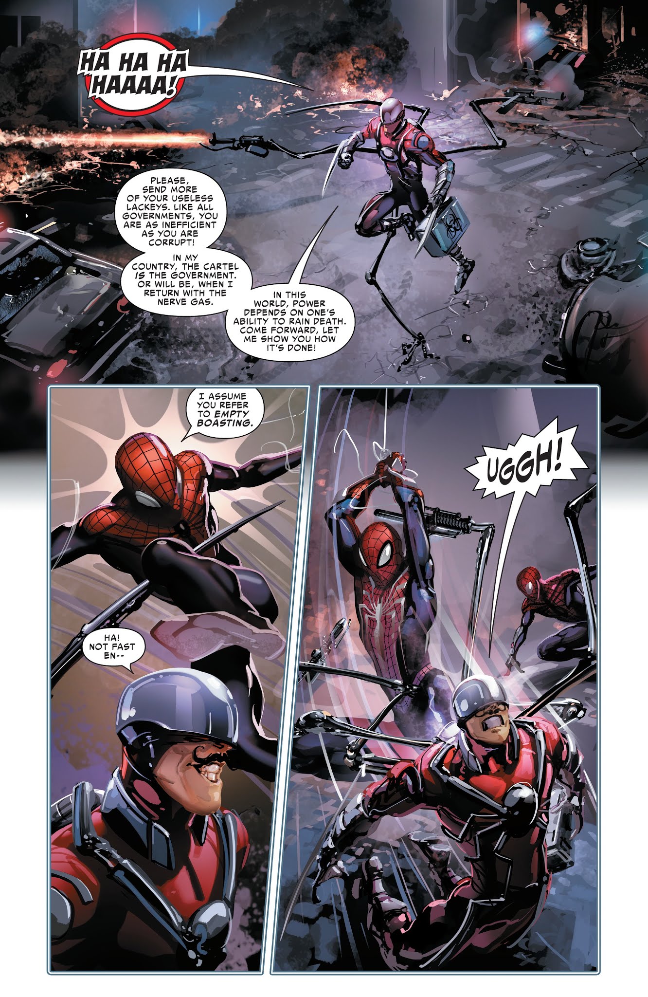 Read online Spider-Geddon comic -  Issue #0 - 15