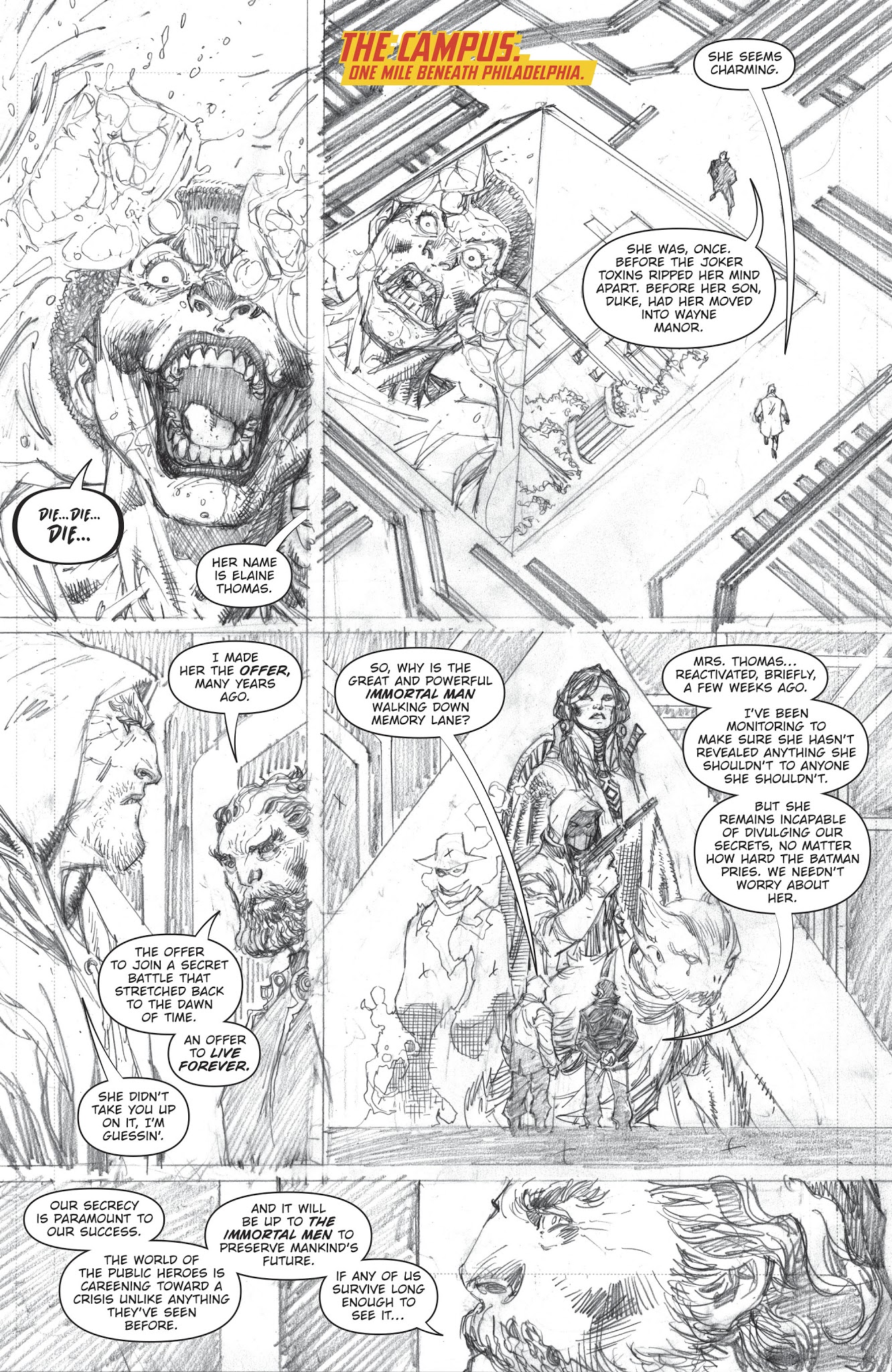 Read online Dark Days: The Forge/Casting Director's Cut comic -  Issue # Full - 13