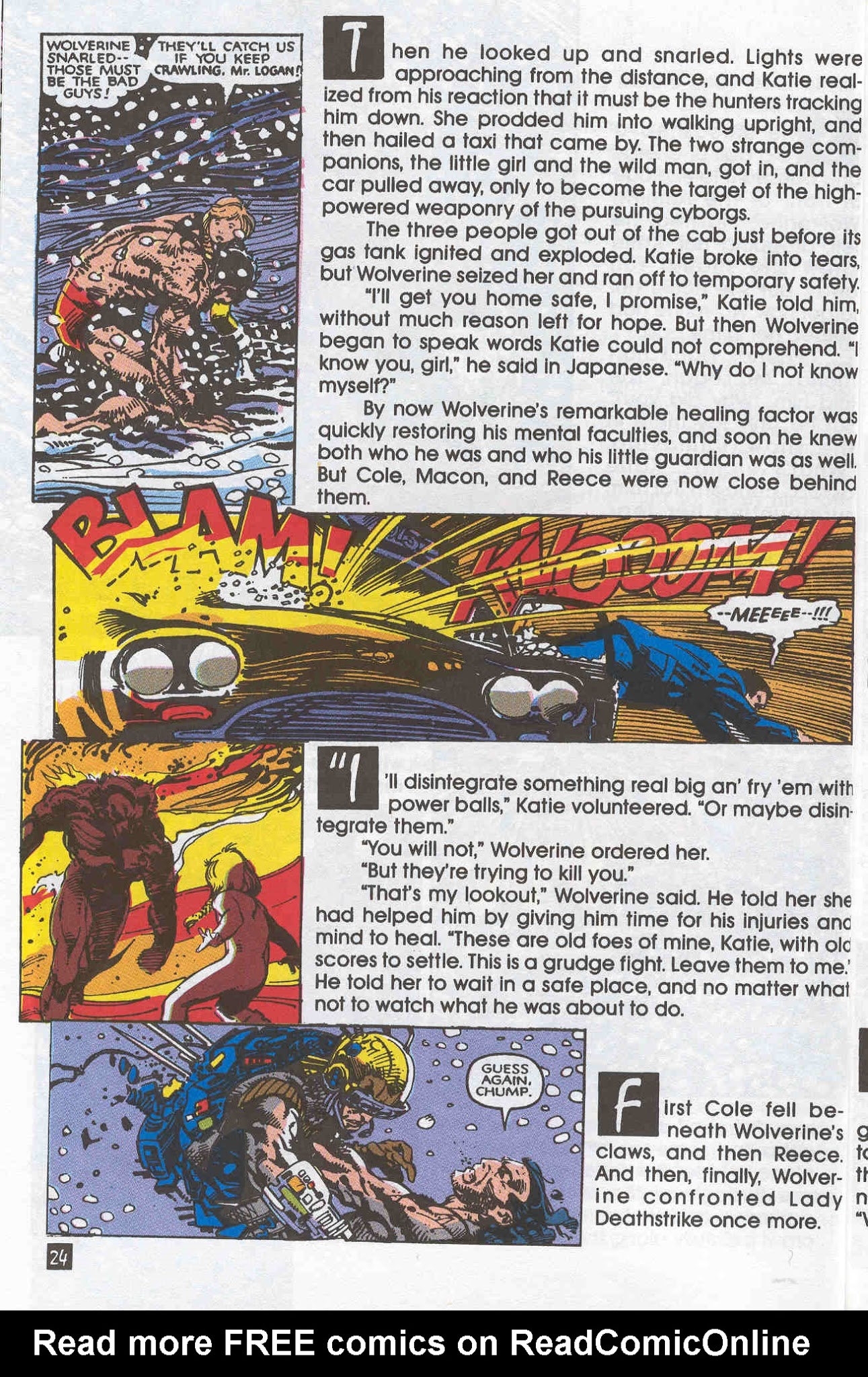 Read online Wolverine Saga comic -  Issue #4 - 26
