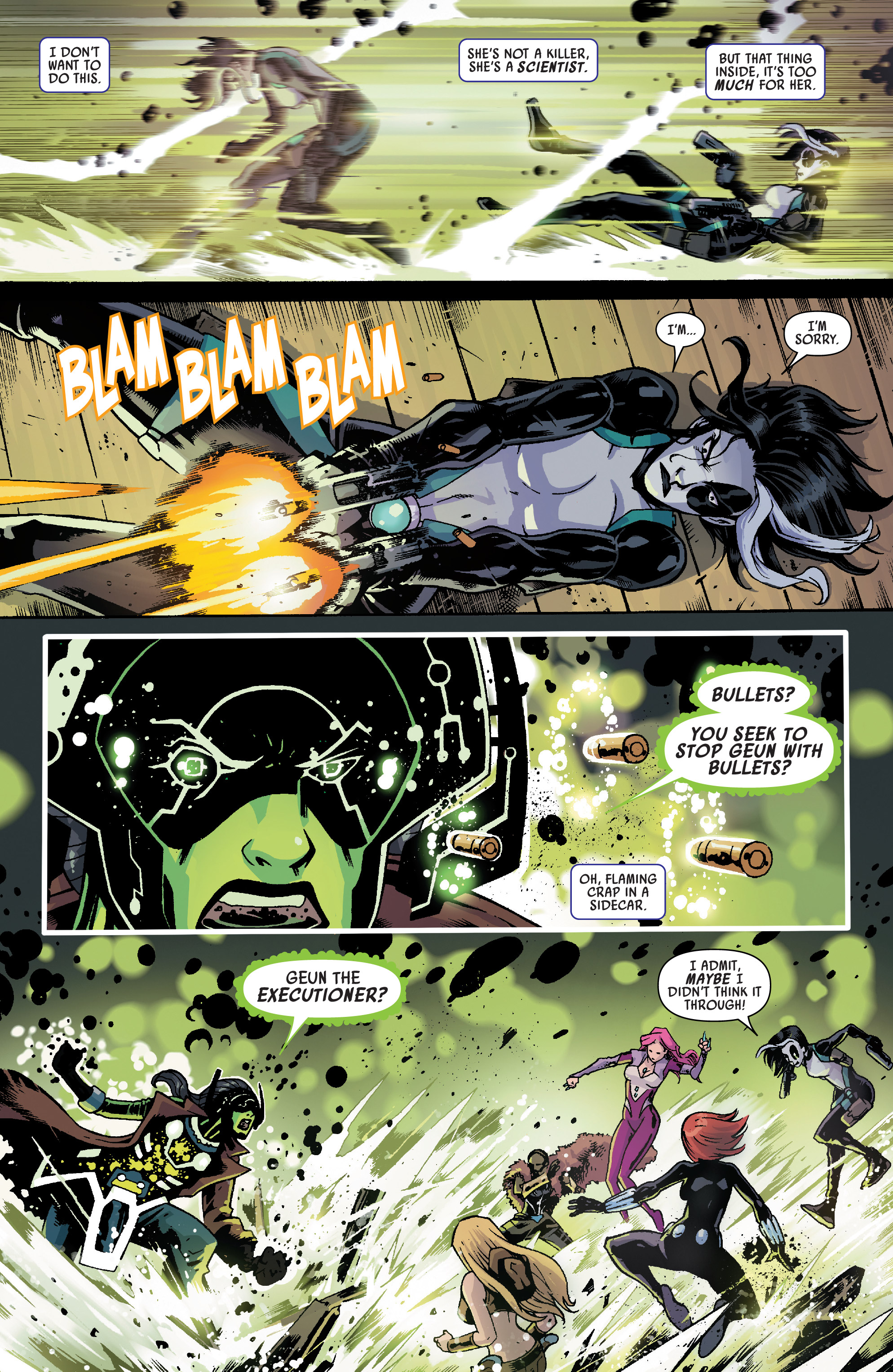 Read online Domino: Hotshots comic -  Issue #5 - 9