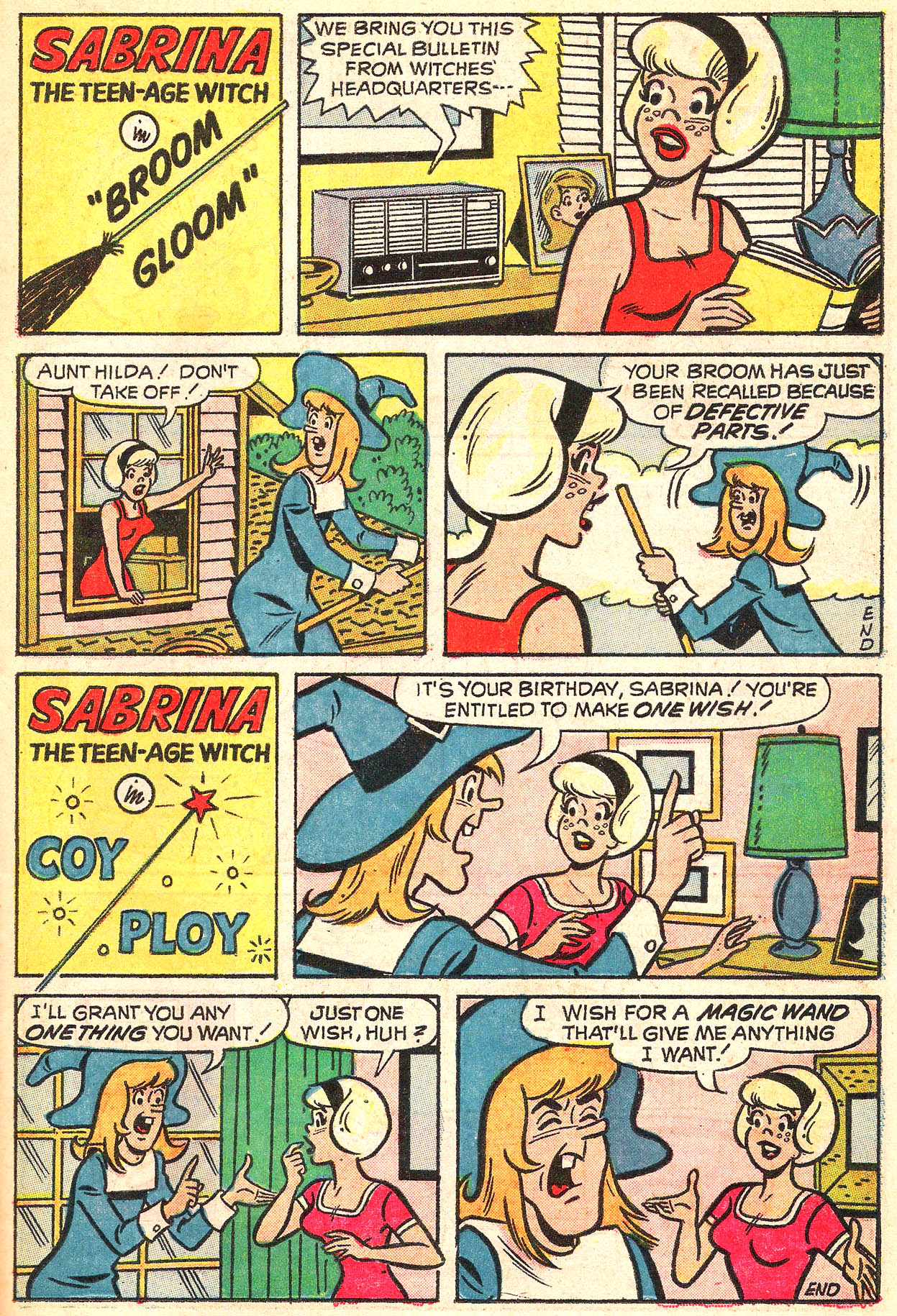 Read online Sabrina The Teenage Witch (1971) comic -  Issue #15 - 38