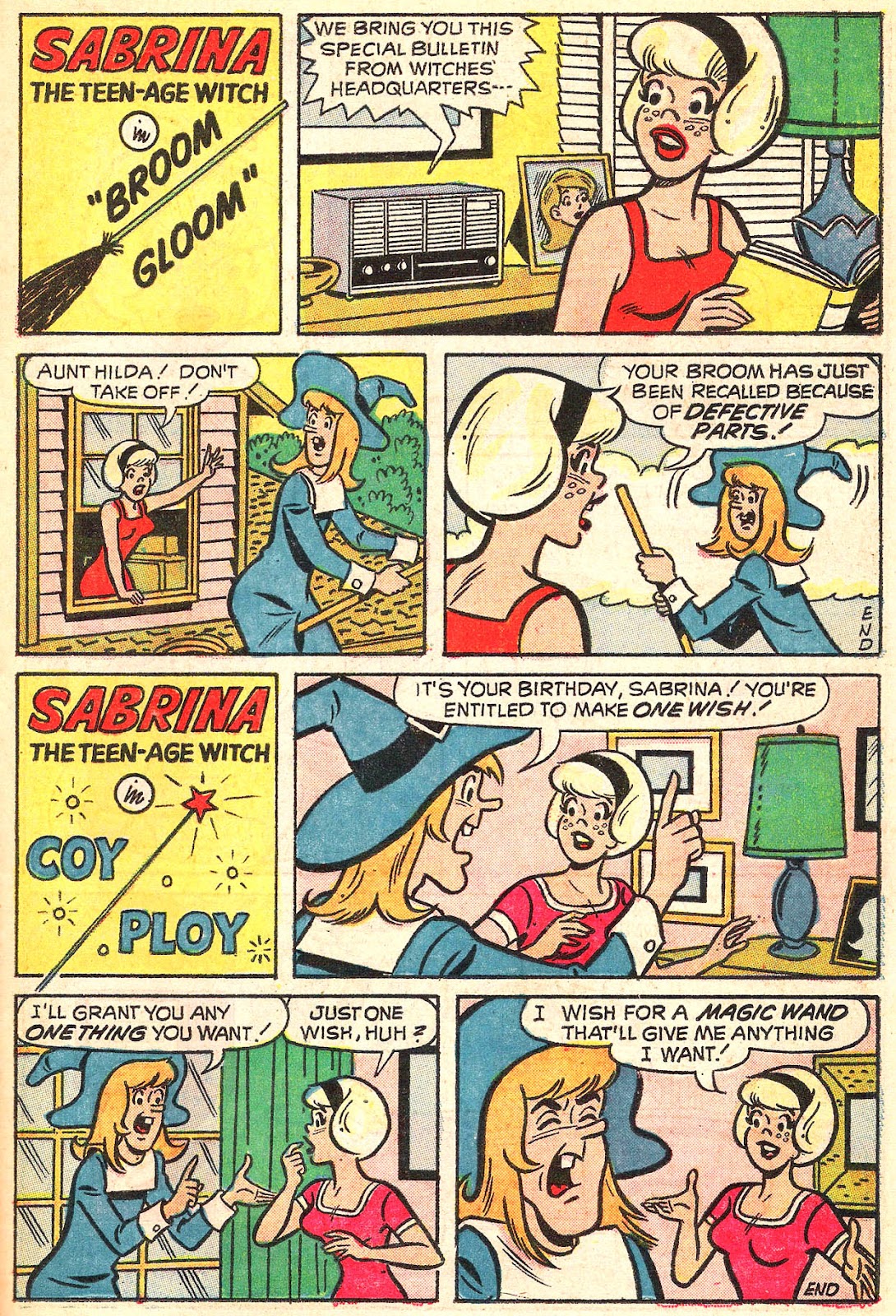 Sabrina The Teenage Witch (1971) Issue #15 #15 - English 38 Sabrina The Teenage Witch (1971) Issue #15 #15 - English 38