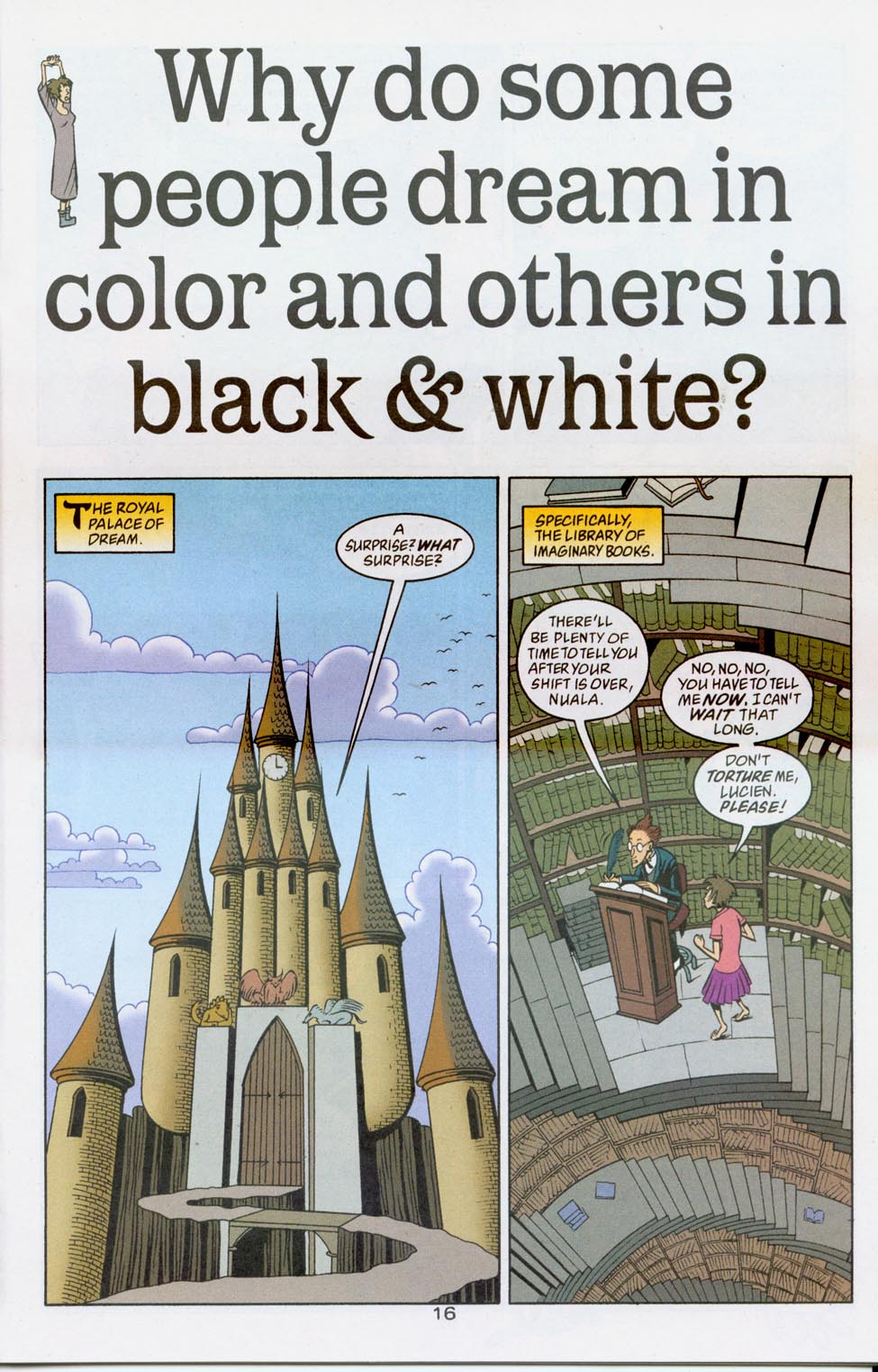 Read online The Sandman Presents: Everything You Always Wanted to Know About Dreams...But Were Afraid to Ask comic -  Issue # Full - 18