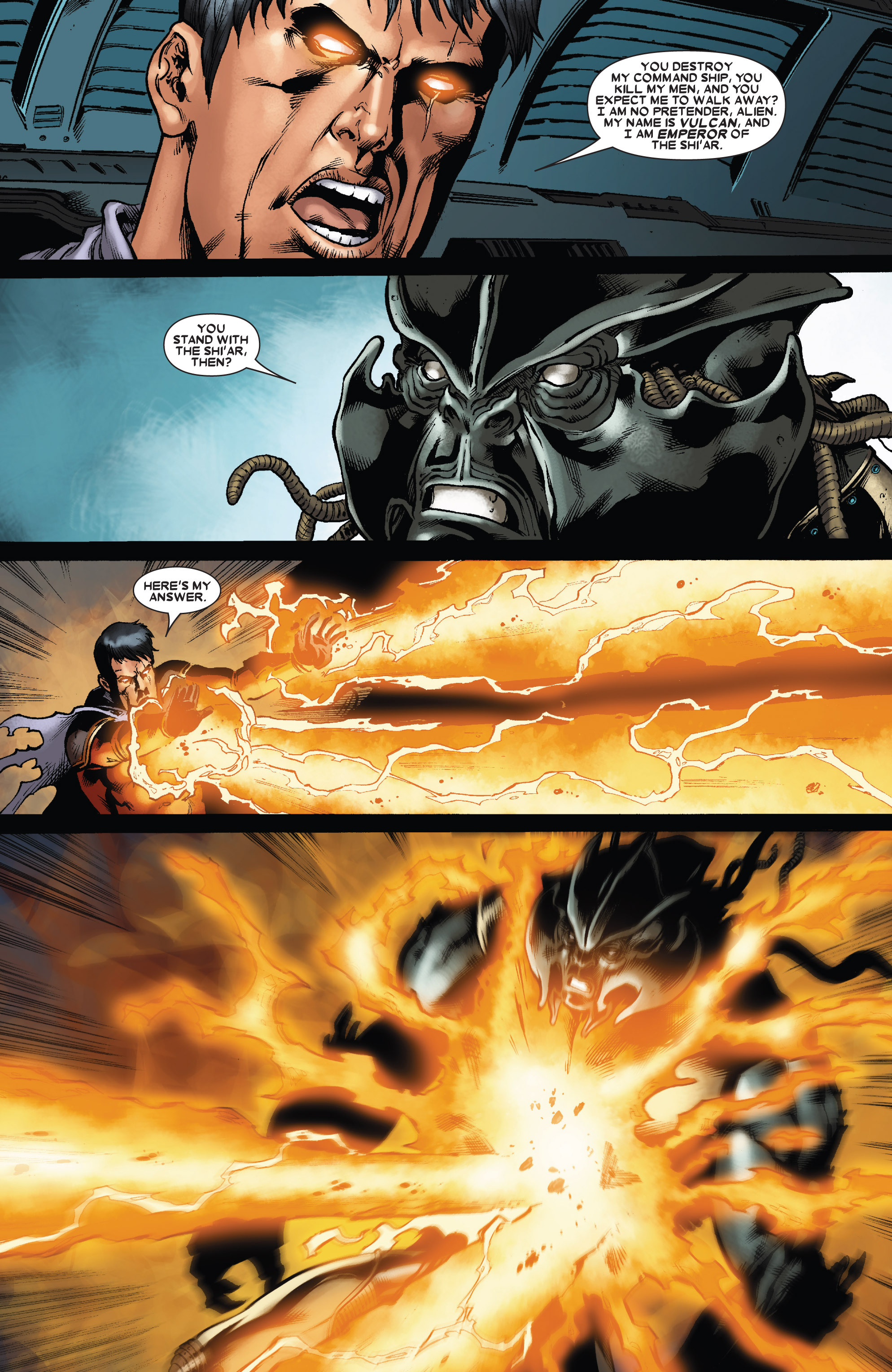 Read online X-Men: Emperor Vulcan comic -  Issue #2 - 8