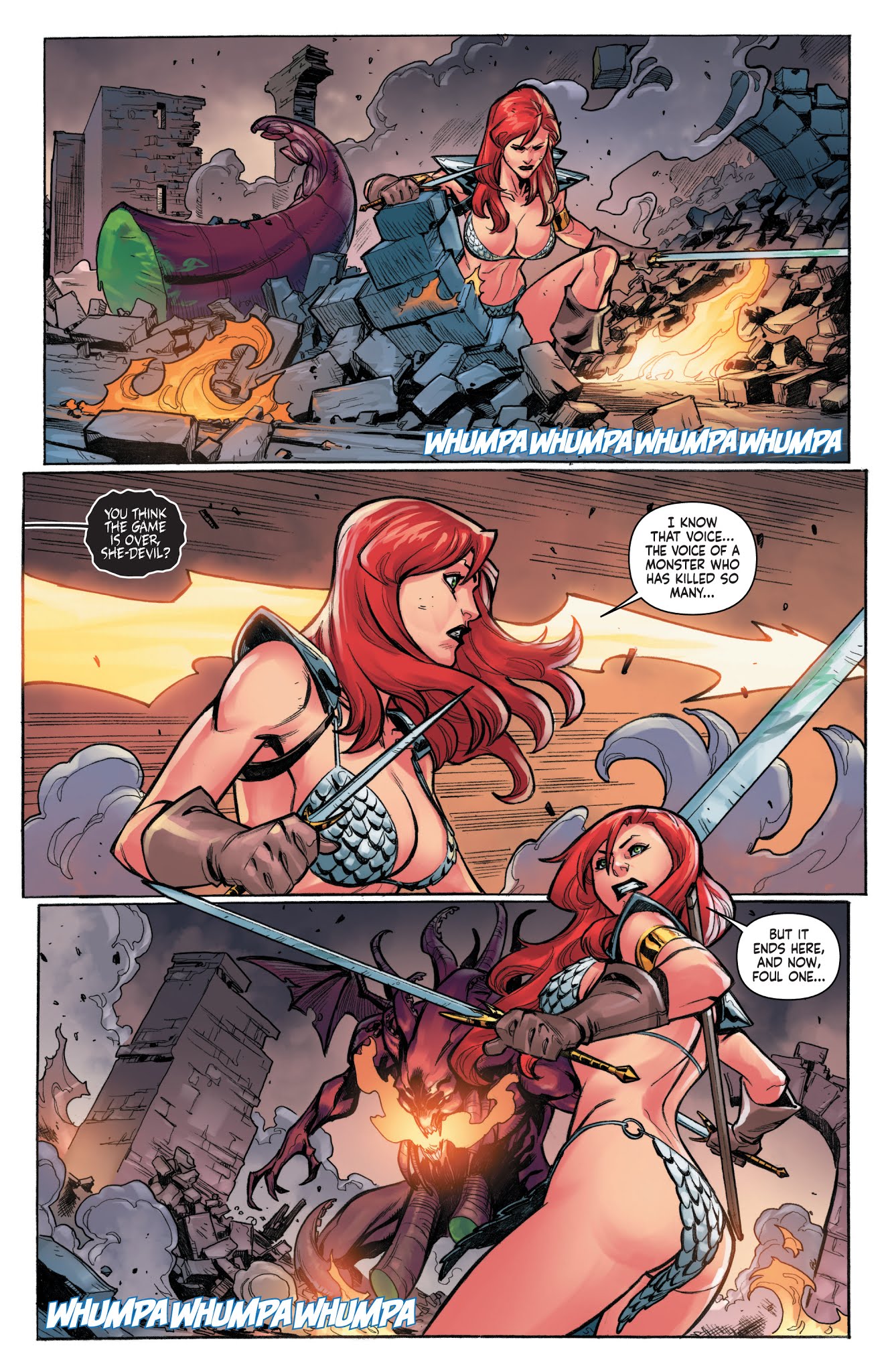 Read online Red Sonja Vol. 4 comic -  Issue # _TPB 1 (Part 1) - 11