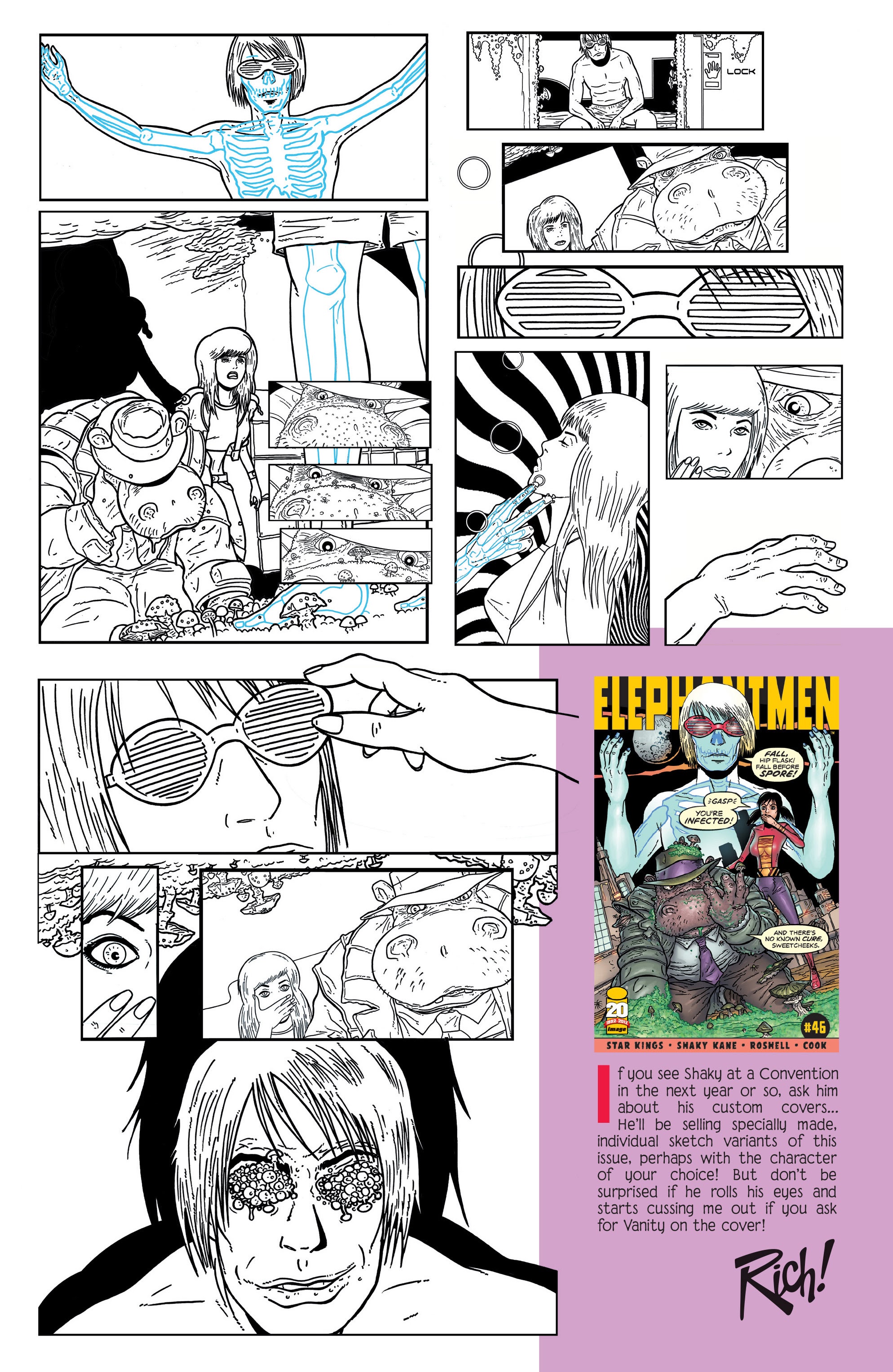 Read online Shaky Kane: Elephantmen & Monsters comic -  Issue # TPB - 76
