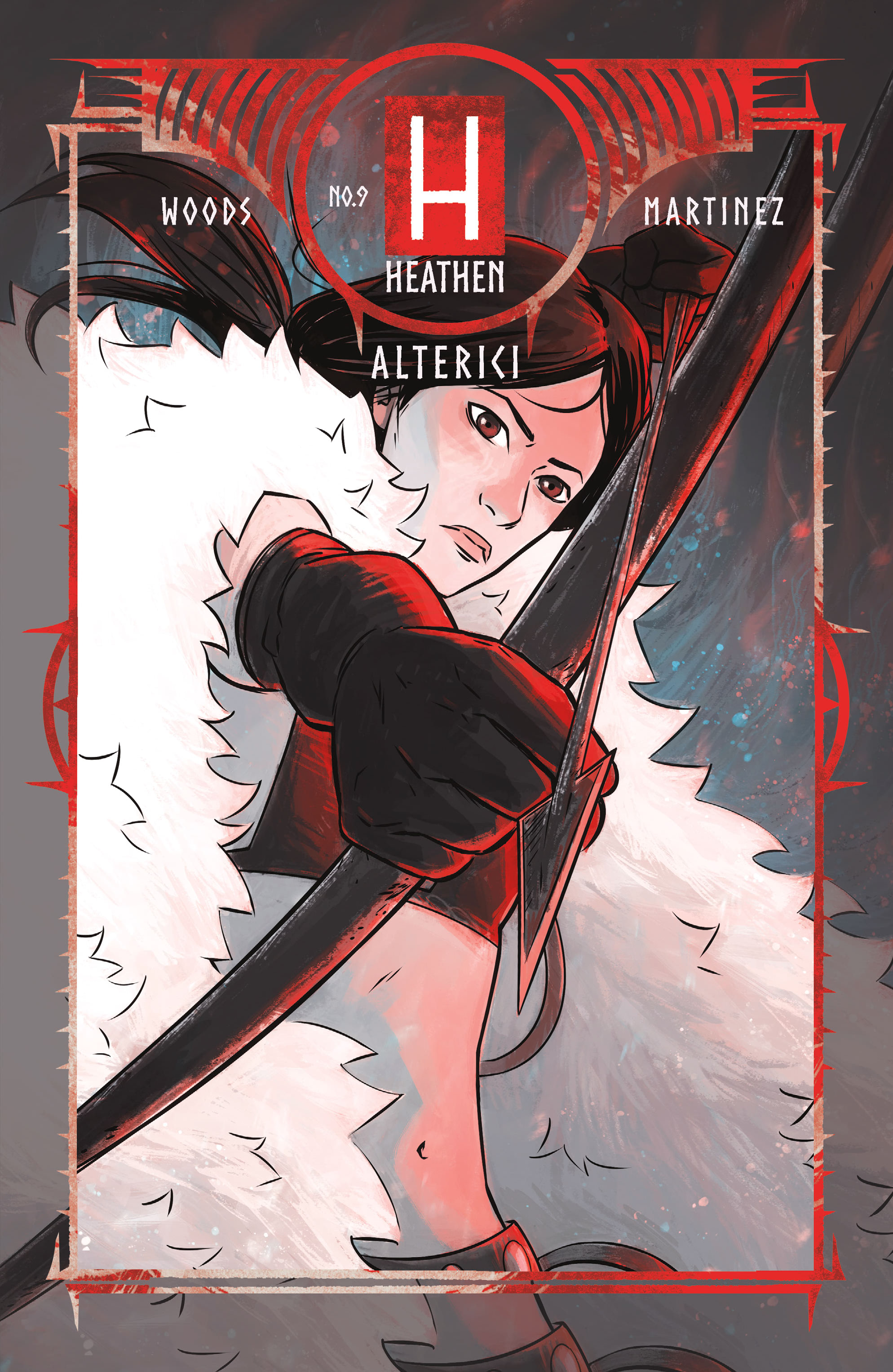 Read online Heathen (2017) comic -  Issue #9 - 1