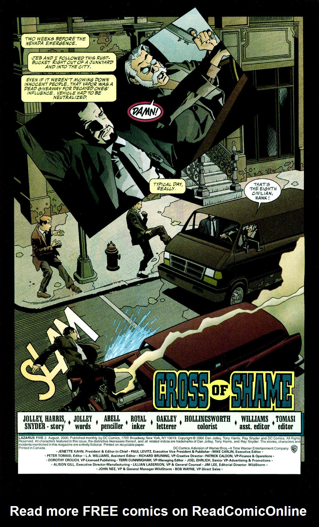 Read online Lazarus Five comic -  Issue #2 - 2