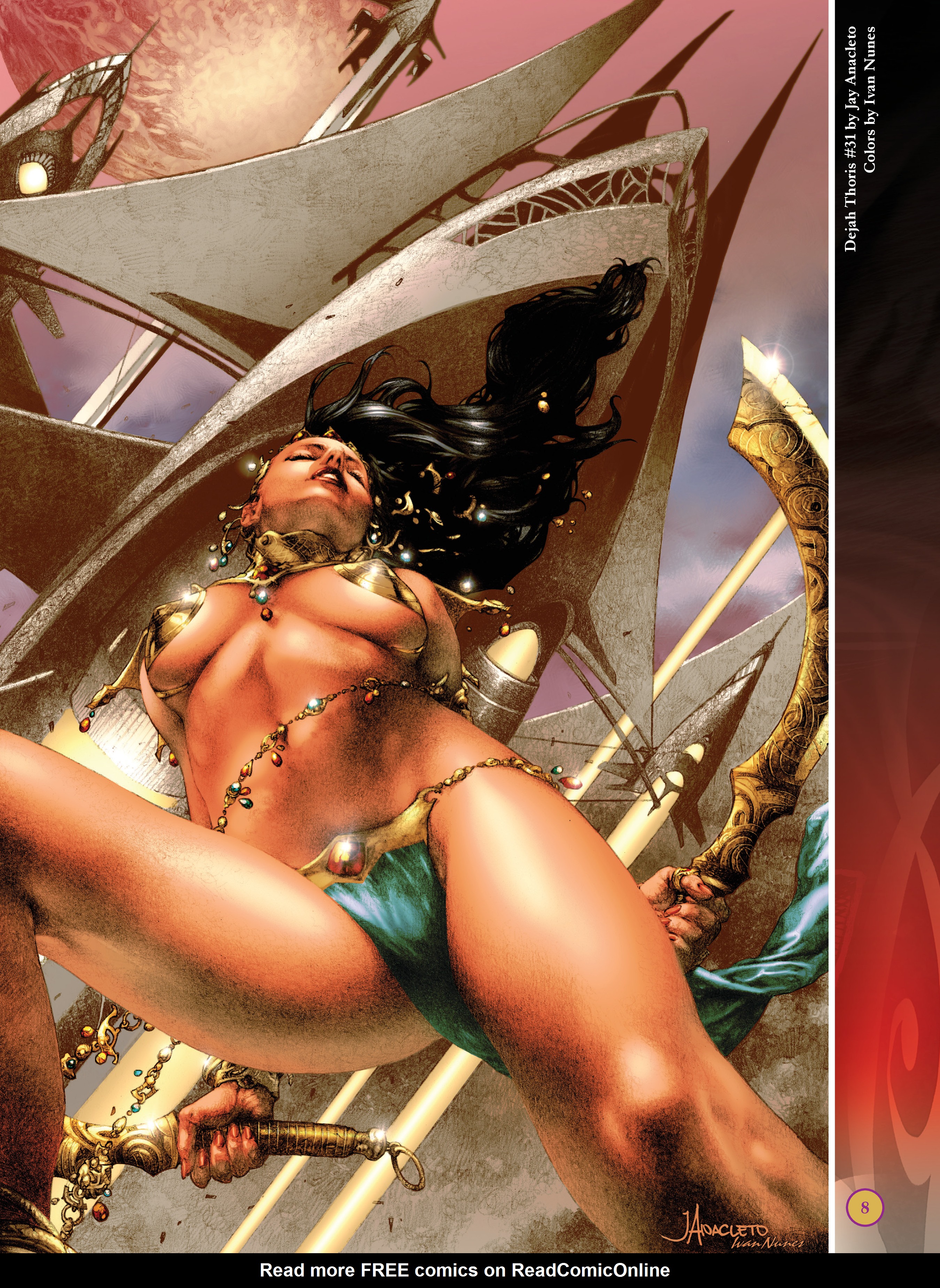 Read online The Art of Dejah Thoris and the Worlds of Mars comic -  Issue # TPB 2 (Part 1) - 7