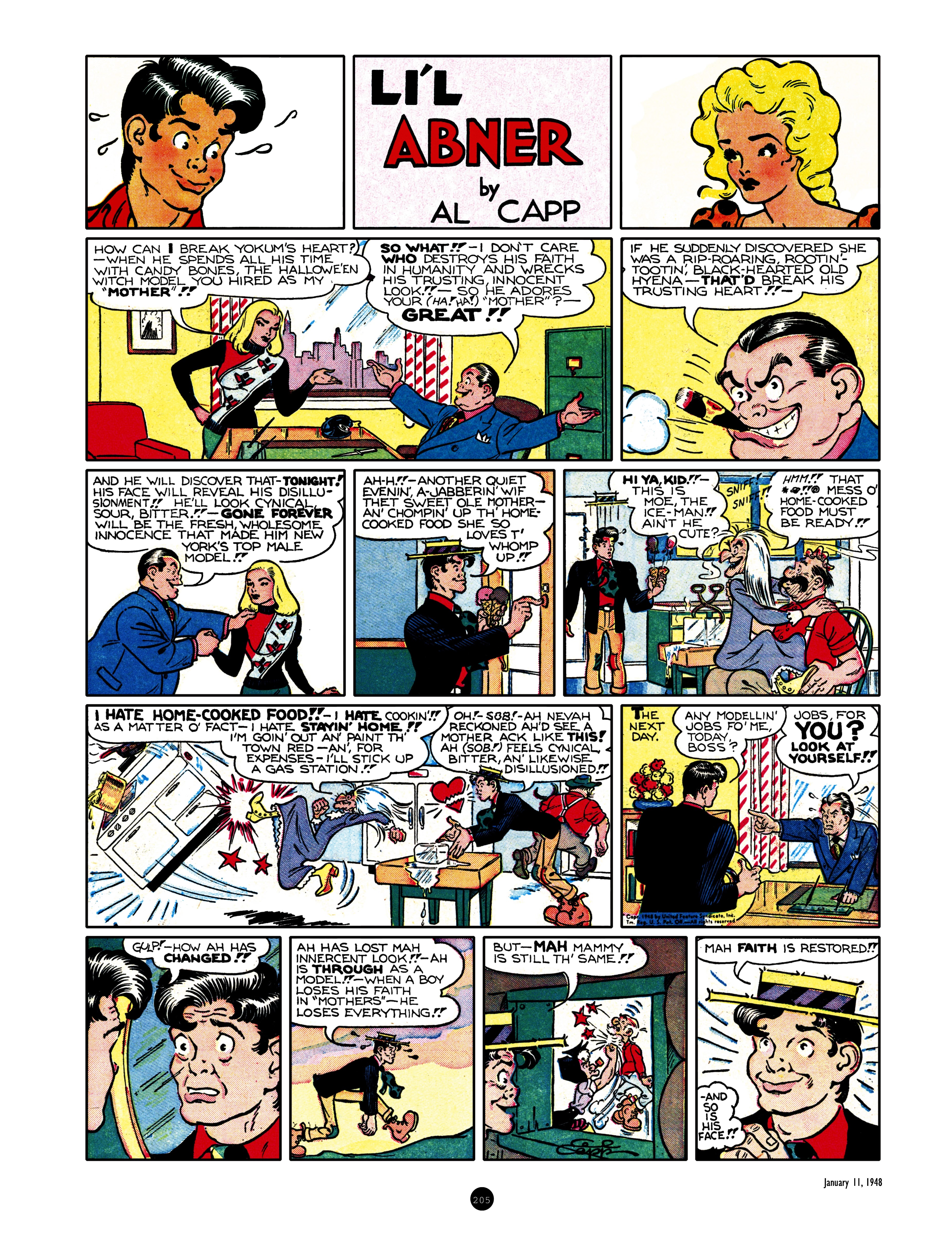 Read online Al Capp's Li'l Abner Complete Daily & Color Sunday Comics comic -  Issue # TPB 7 (Part 3) - 6