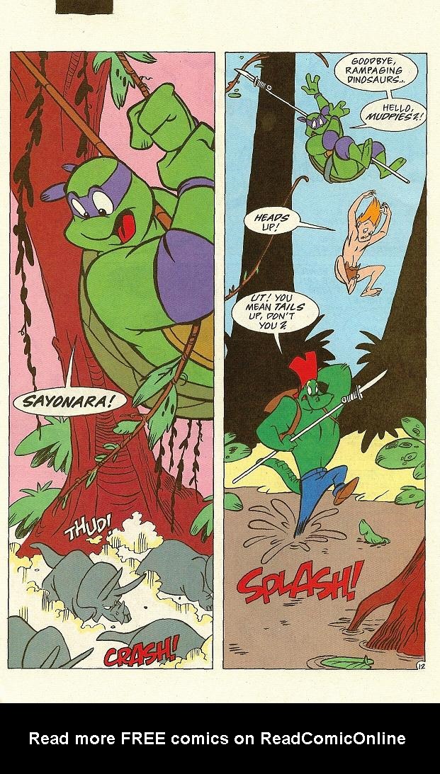 Read online Teenage Mutant Ninja Turtles Presents: Donatello and Leatherhead comic -  Issue #2 - 12