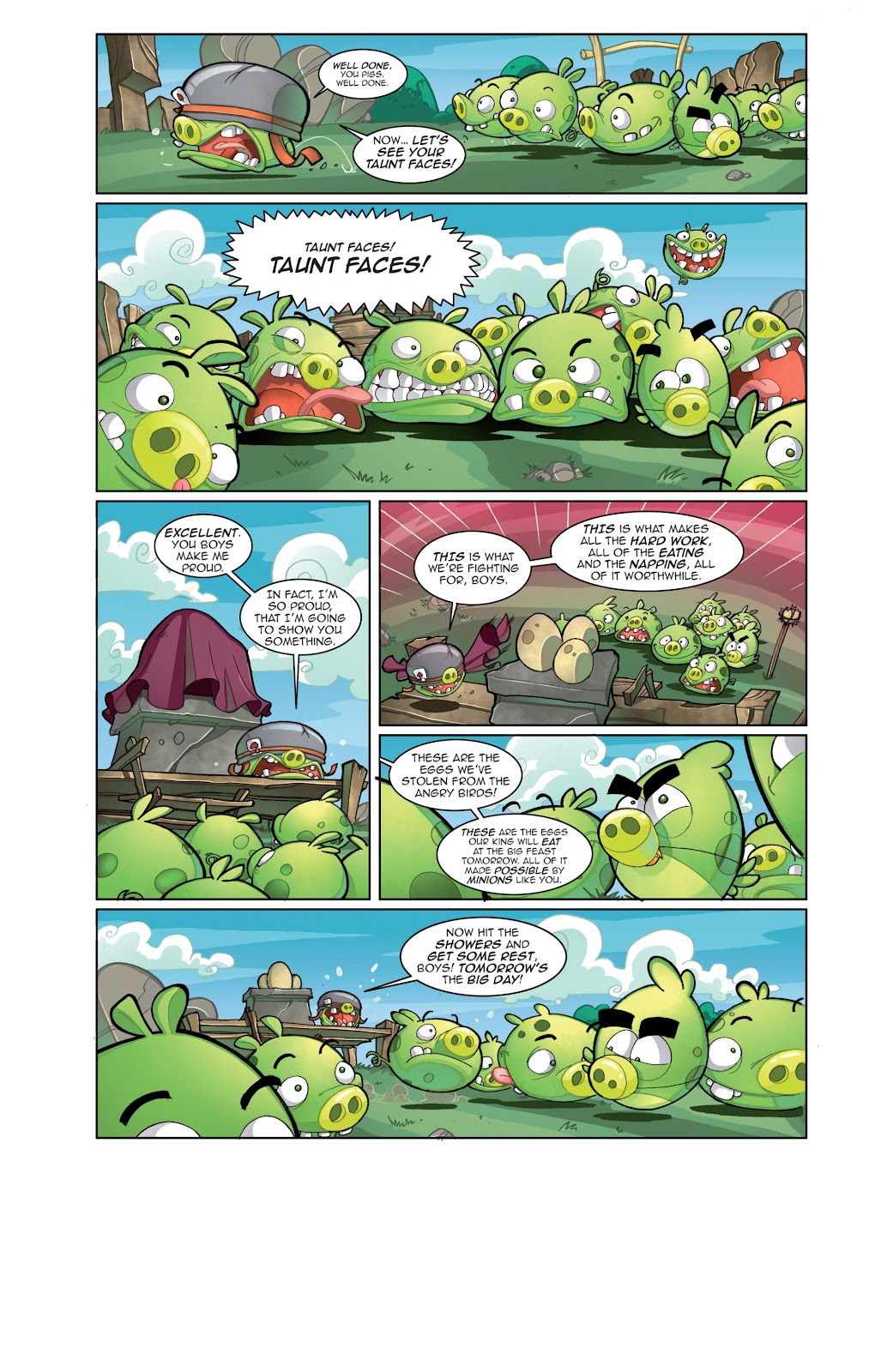 Angry Birds Comics (2014) issue 4 - Page 10