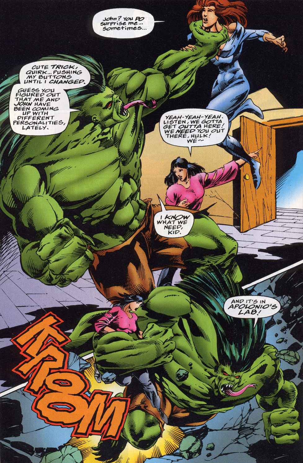 Read online Hulk 2099 comic -  Issue #10 - 12