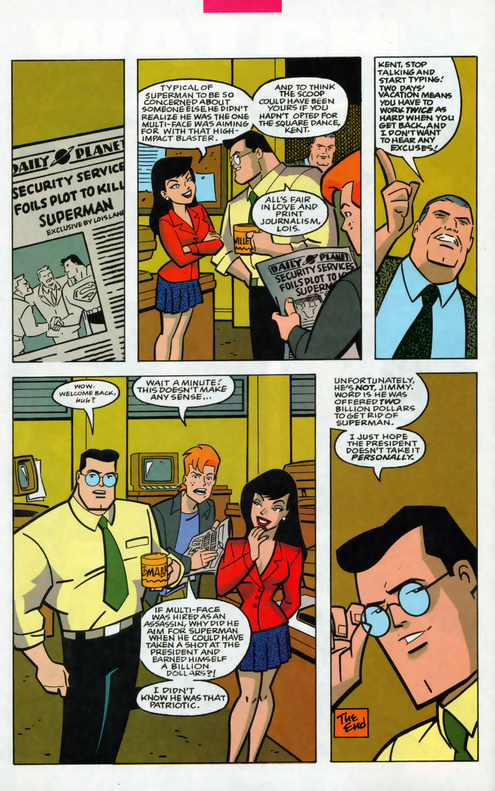 Read online Superman Adventures comic -  Issue #19 - 23