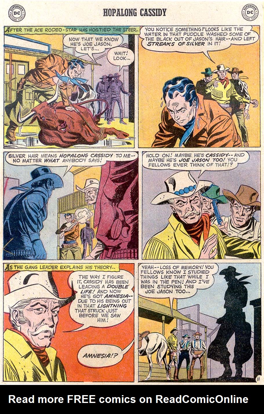 Read online Hopalong Cassidy comic -  Issue #134 - 16