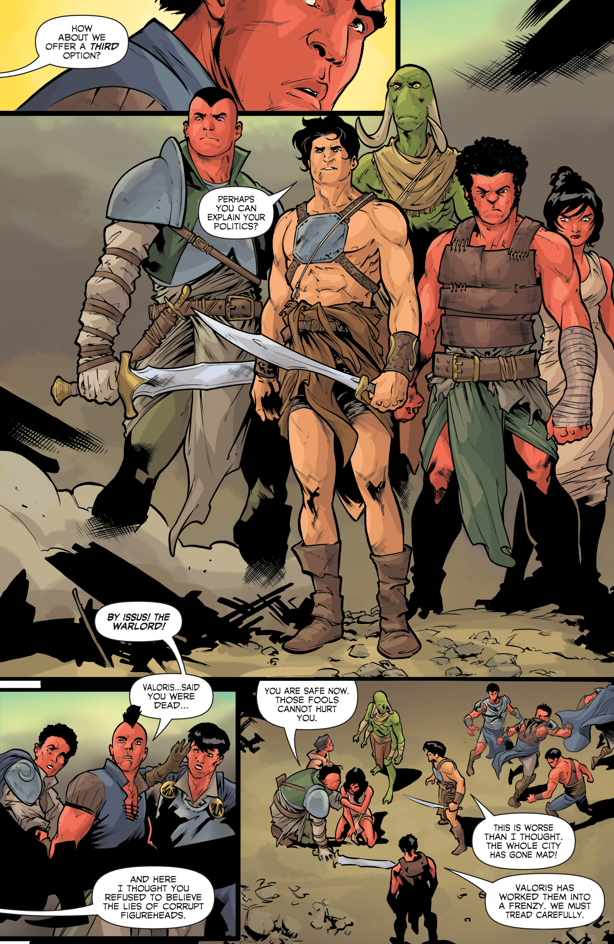 Read online Dejah Thoris comic -  Issue #6 - 4