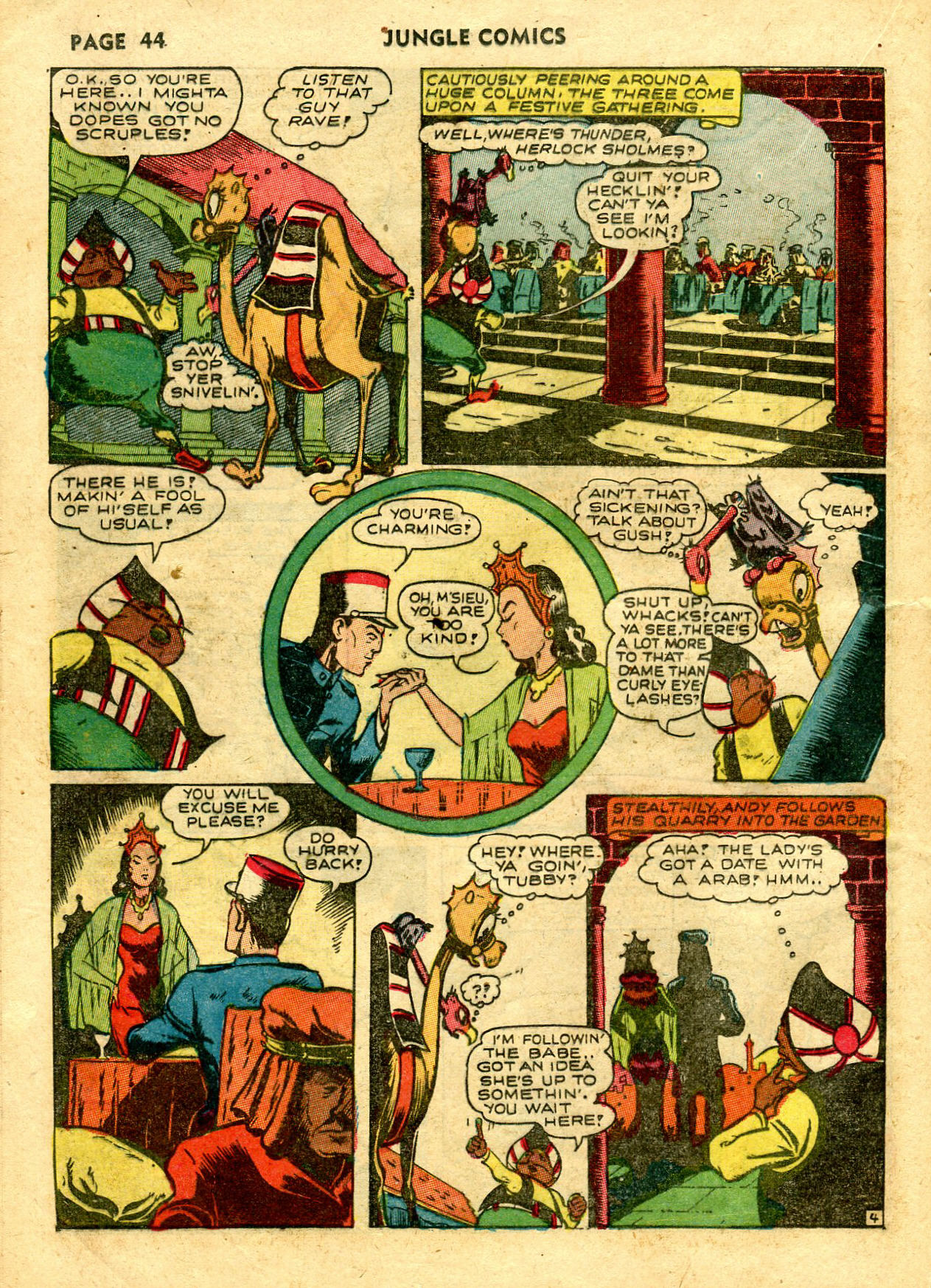 Read online Jungle Comics comic -  Issue #28 - 47