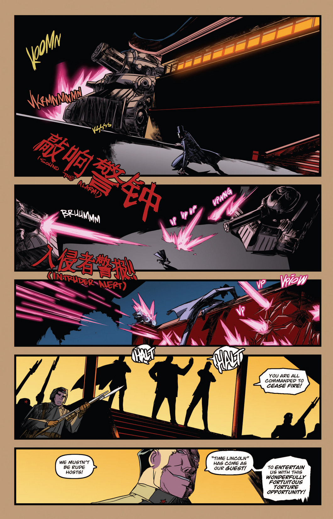 Read online Time Lincoln: Apocalypse Mao comic -  Issue # Full - 22