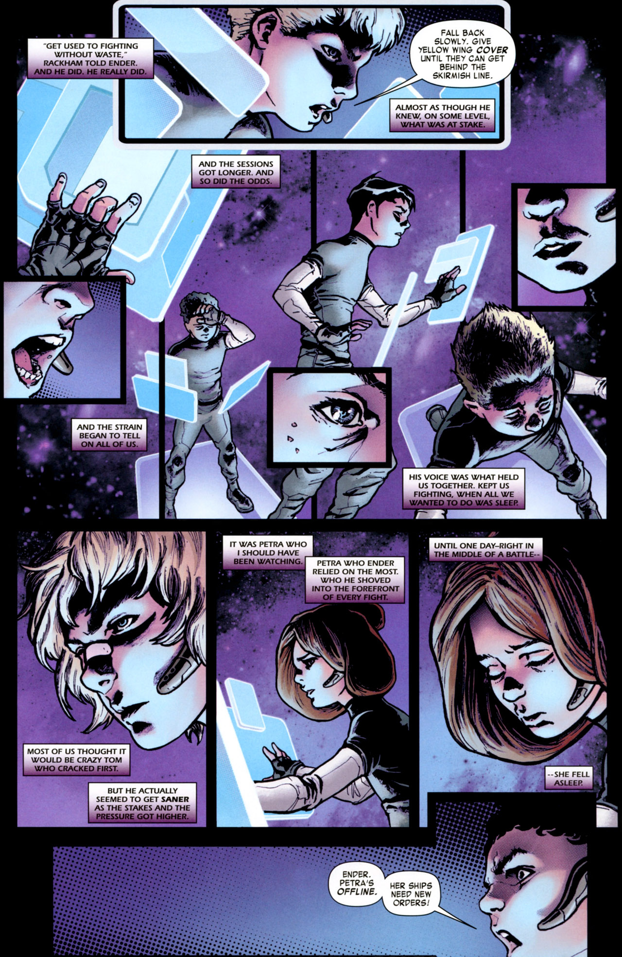 Read online Ender's Shadow: Command School comic -  Issue #5 - 14