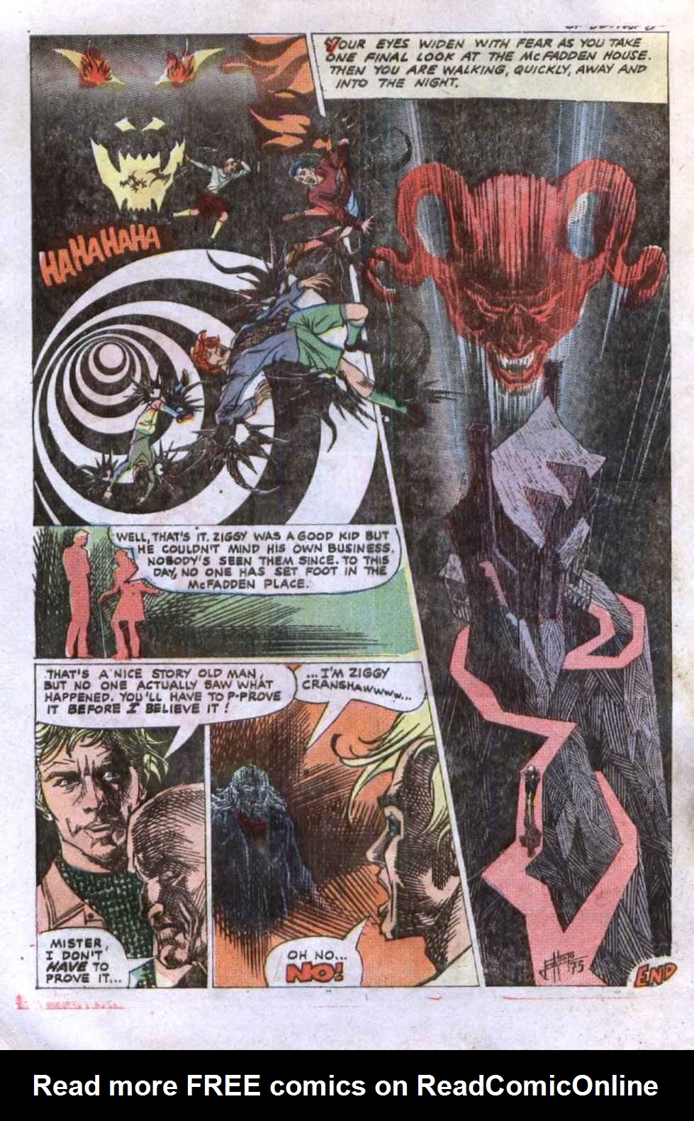 Read online Beyond the Grave (1975) comic -  Issue #4 - 32