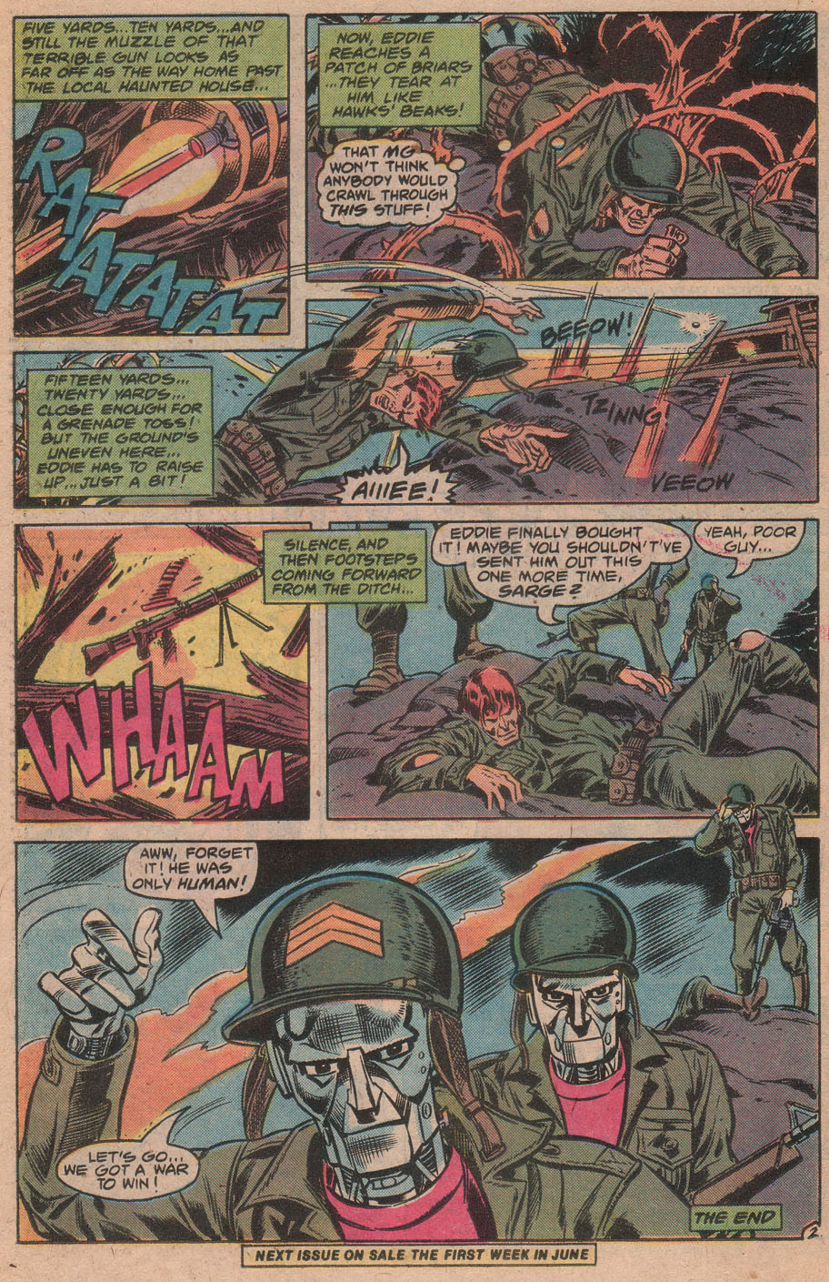 Read online Weird War Tales (1971) comic -  Issue #78 - 22