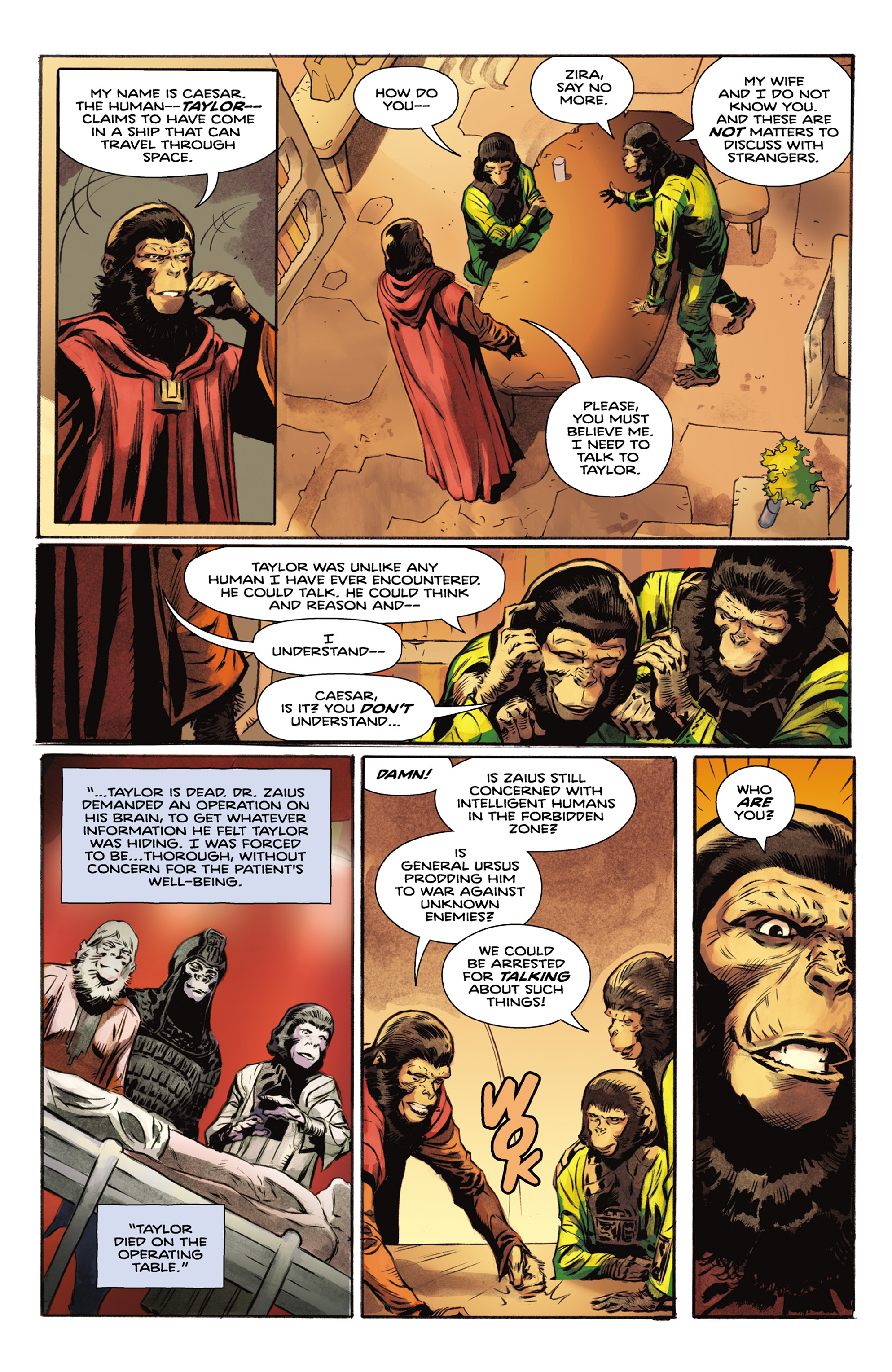 Read online Tarzan On the Planet of the Apes comic -  Issue #4 - 17