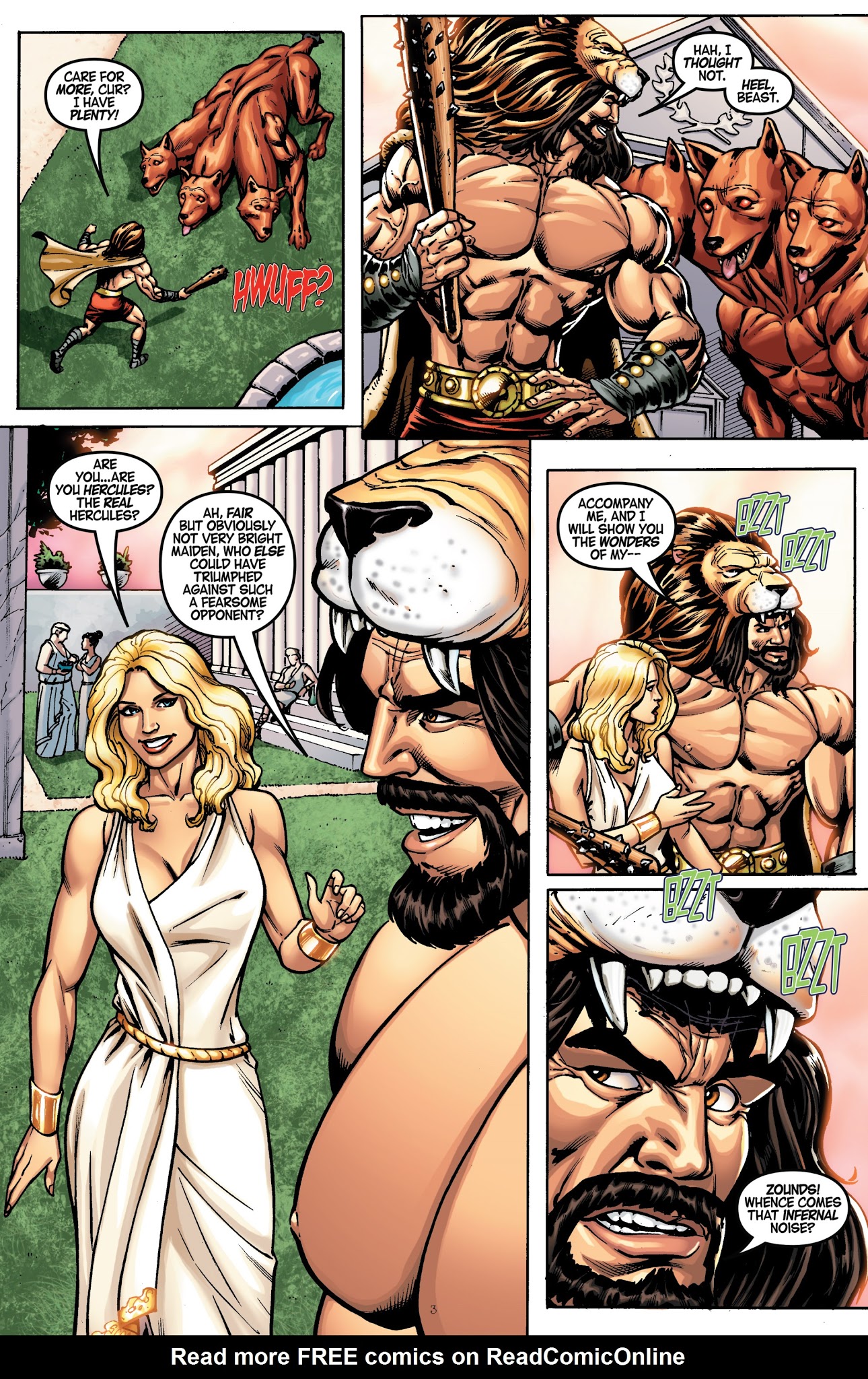 Read online Demi-God comic -  Issue #1 - 5