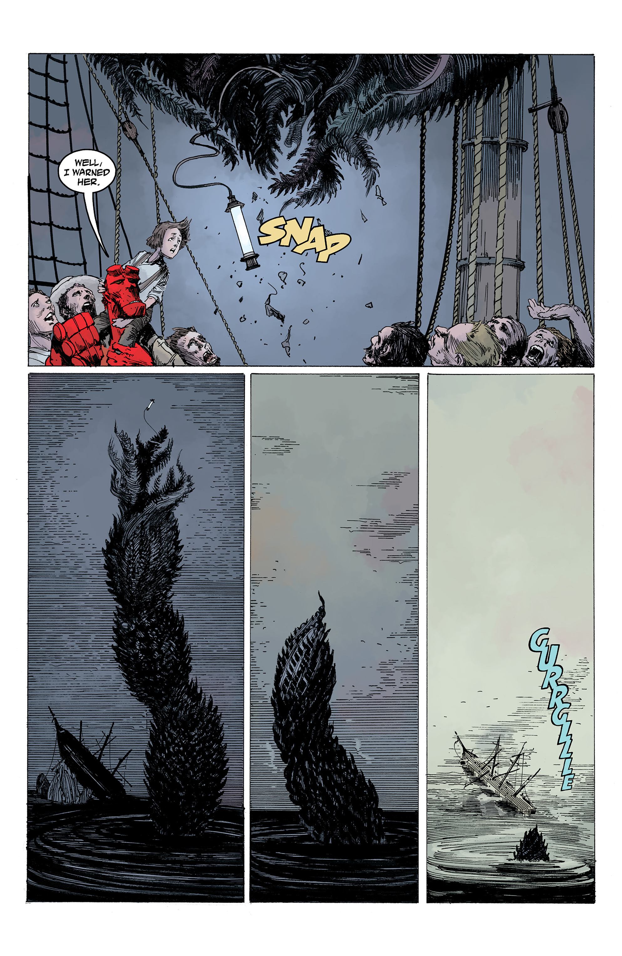 Read online Hellboy: Into the Silent Sea comic -  Issue # Full - 52