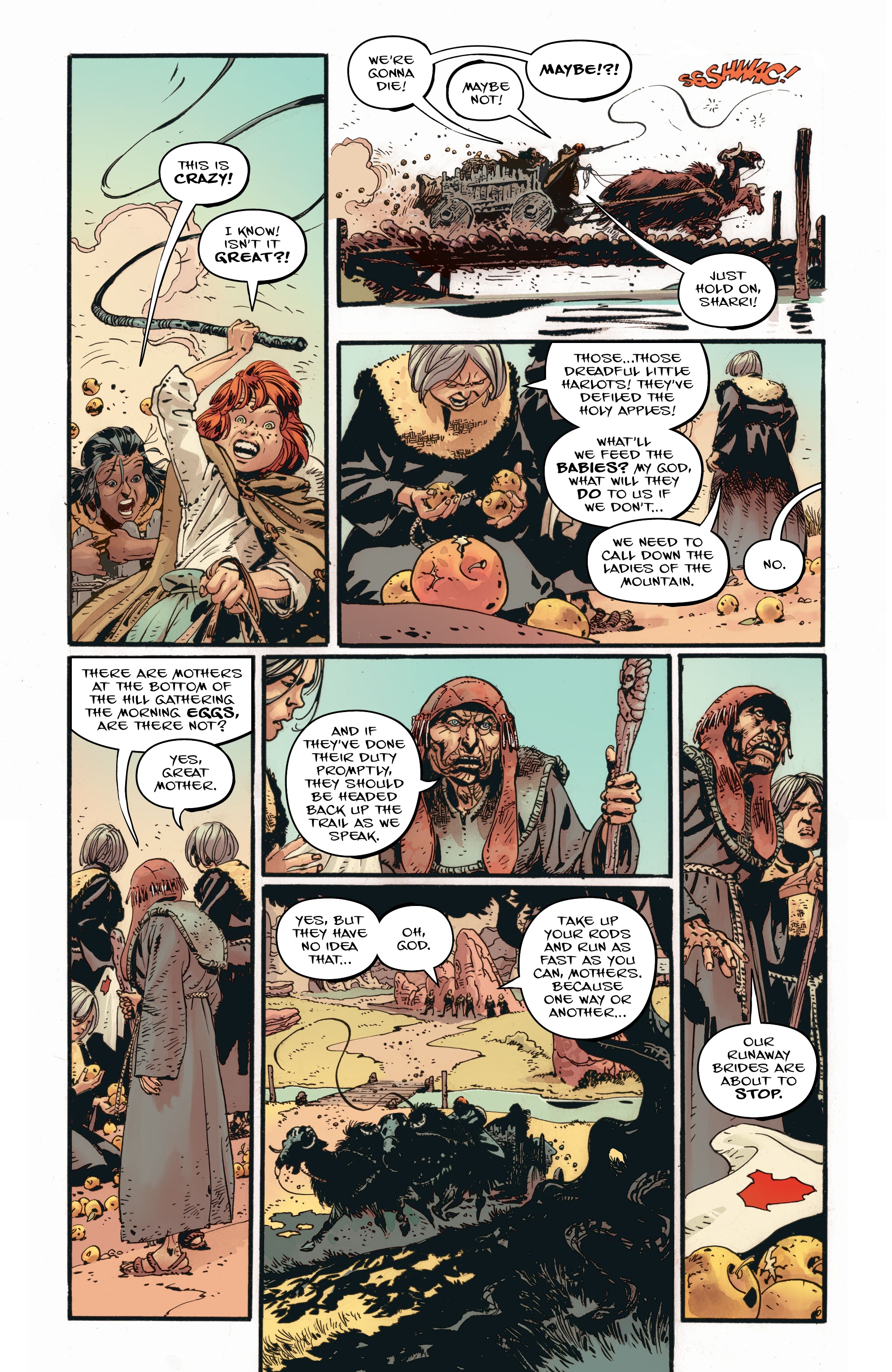 Read online The Goddamned: The Virgin Brides comic -  Issue #2 - 7