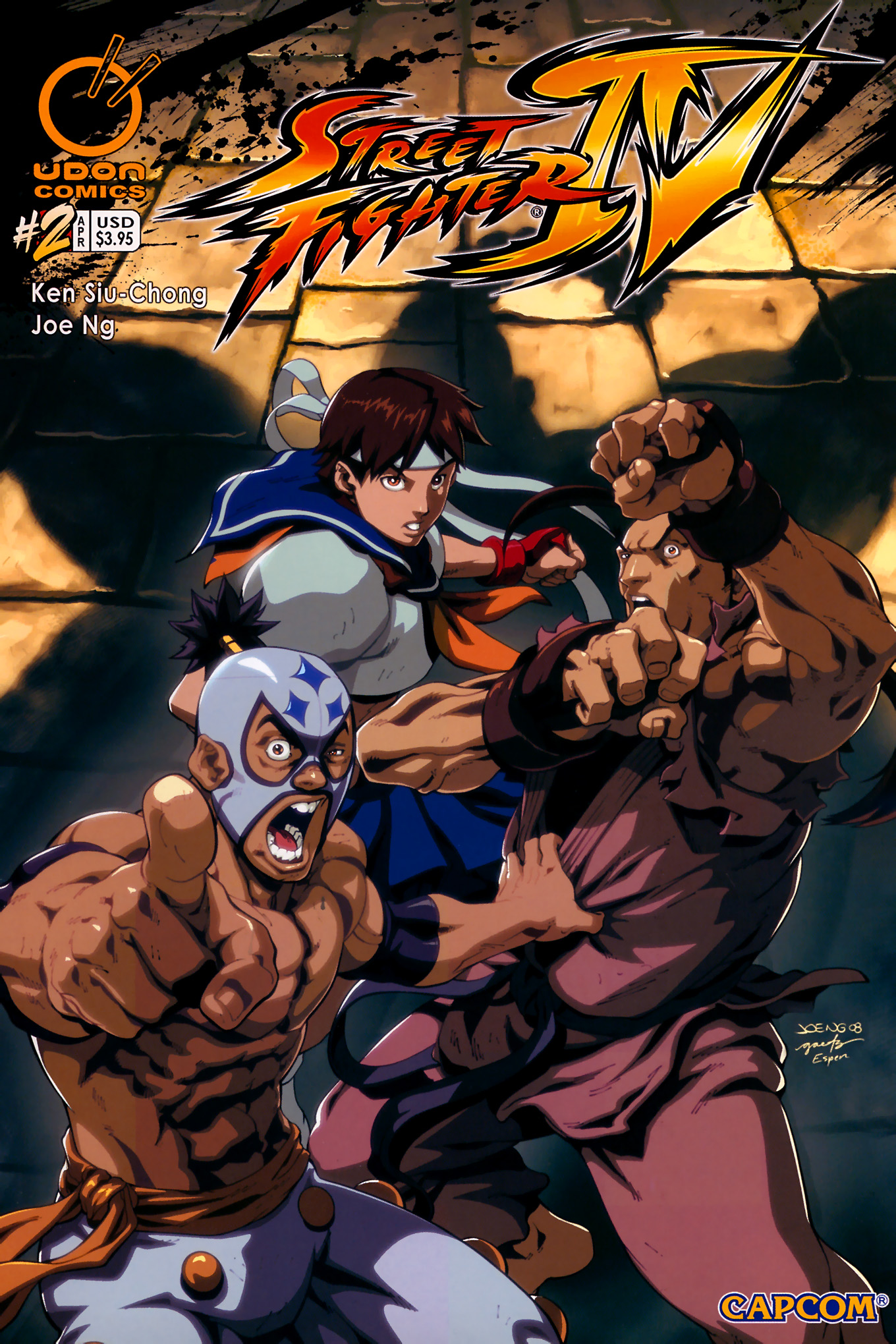 Read online Street Fighter IV comic -  Issue #2 - 2