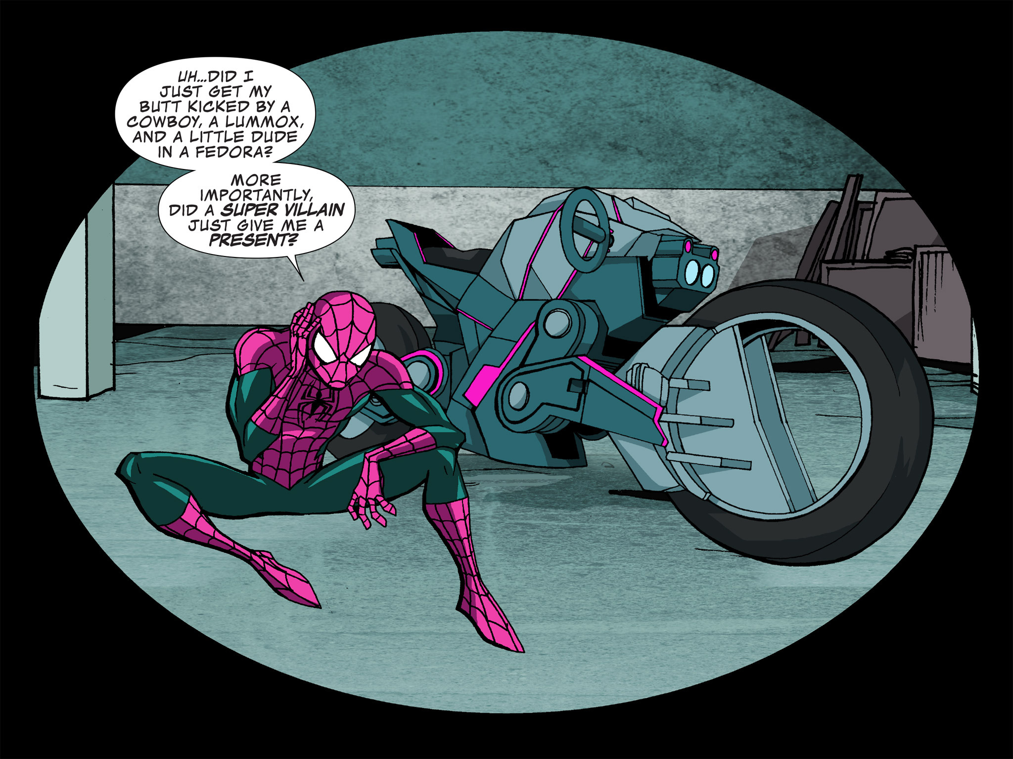 Read online Ultimate Spider-Man (Infinite Comics) (2015) comic -  Issue #14 - 42