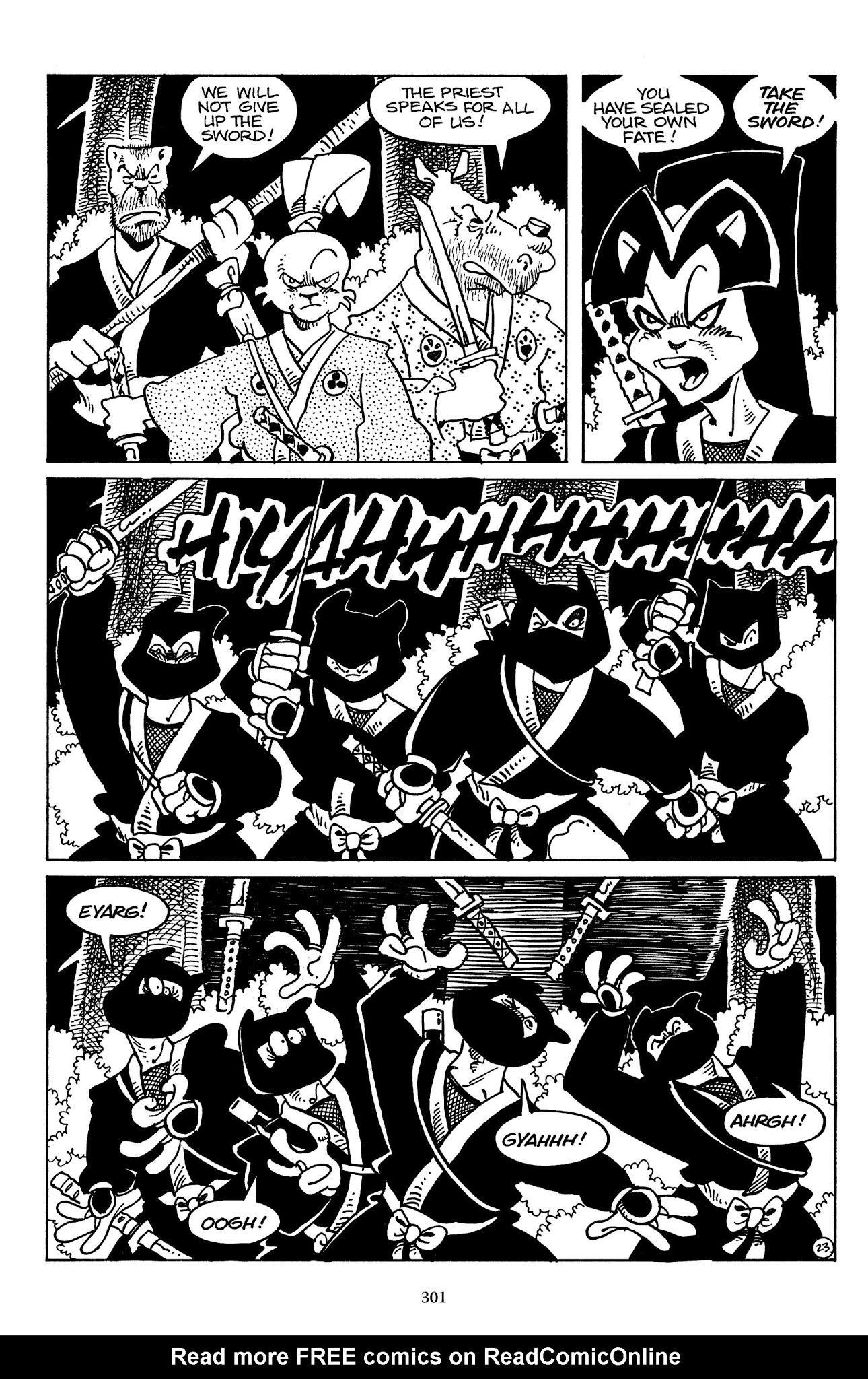 Read online The Usagi Yojimbo Saga comic -  Issue # TPB 3 - 298