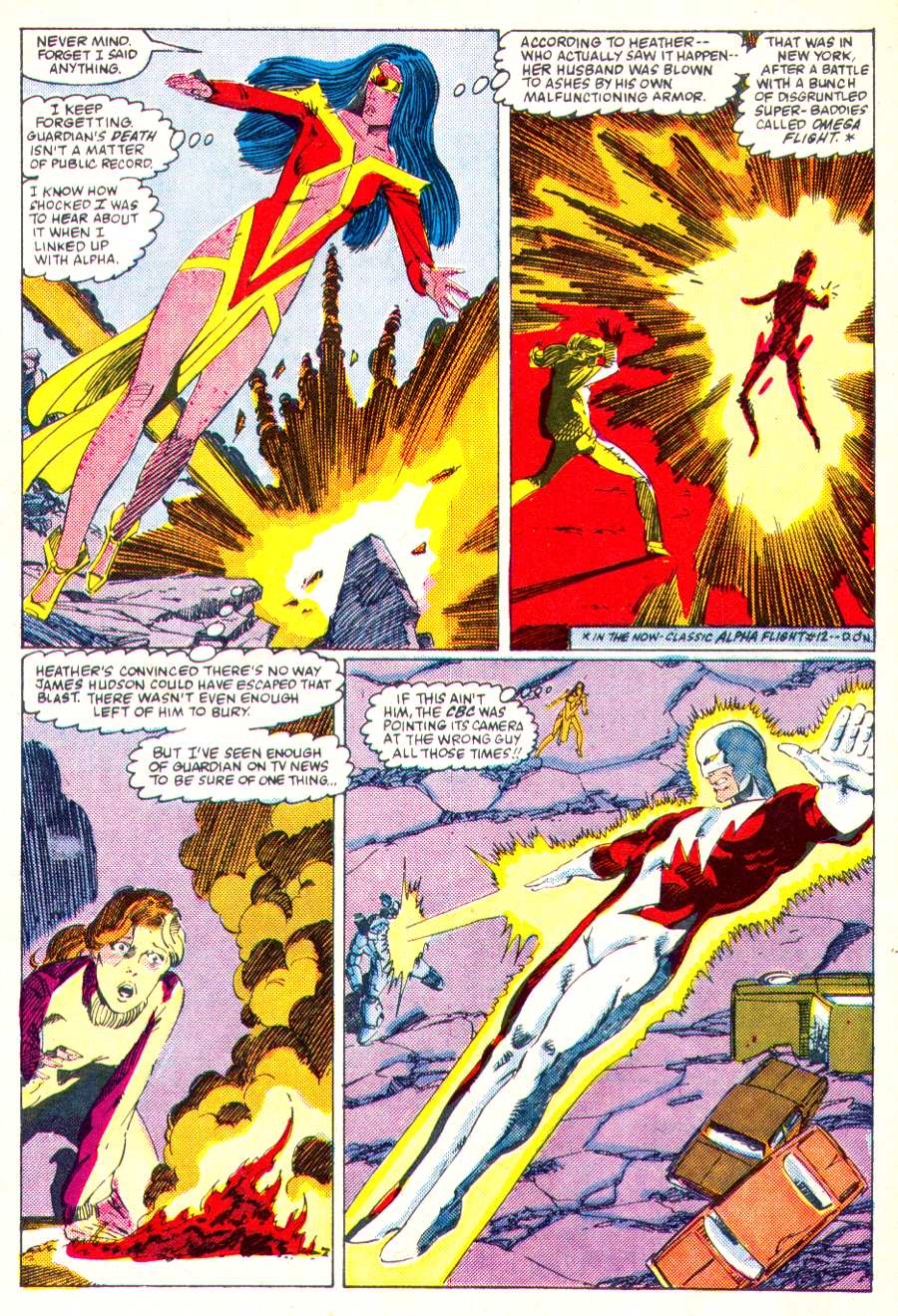 Read online Alpha Flight (1983) comic -  Issue #25 - 6