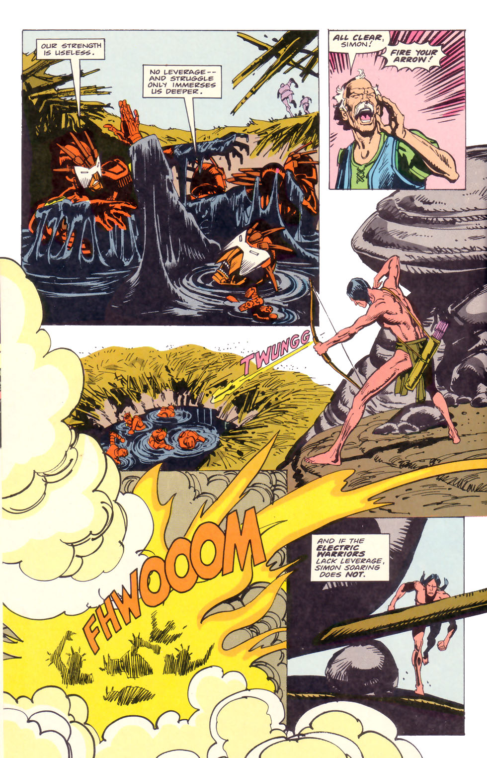 Read online Electric Warrior comic -  Issue #4 - 22