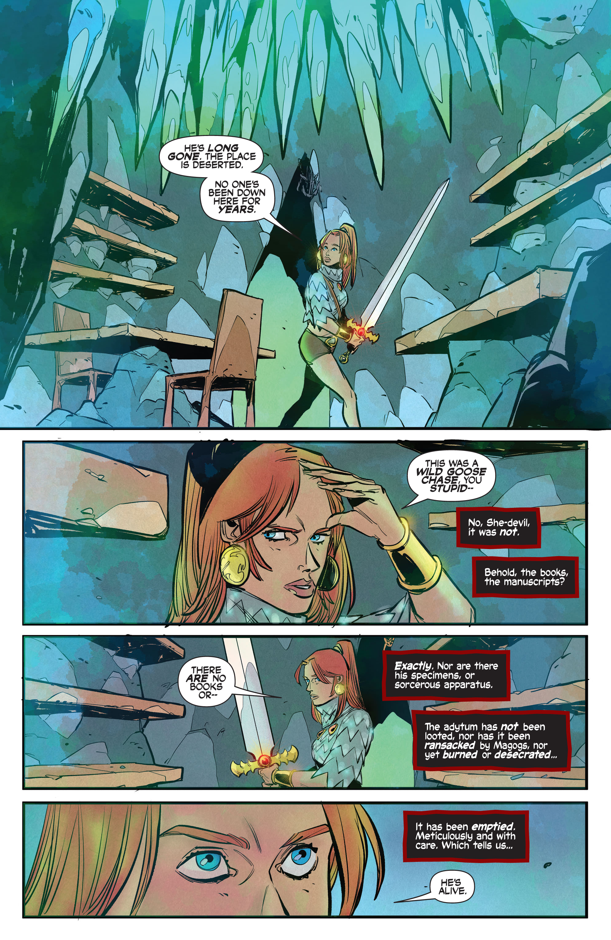 Read online Immortal Red Sonja comic -  Issue #3 - 22