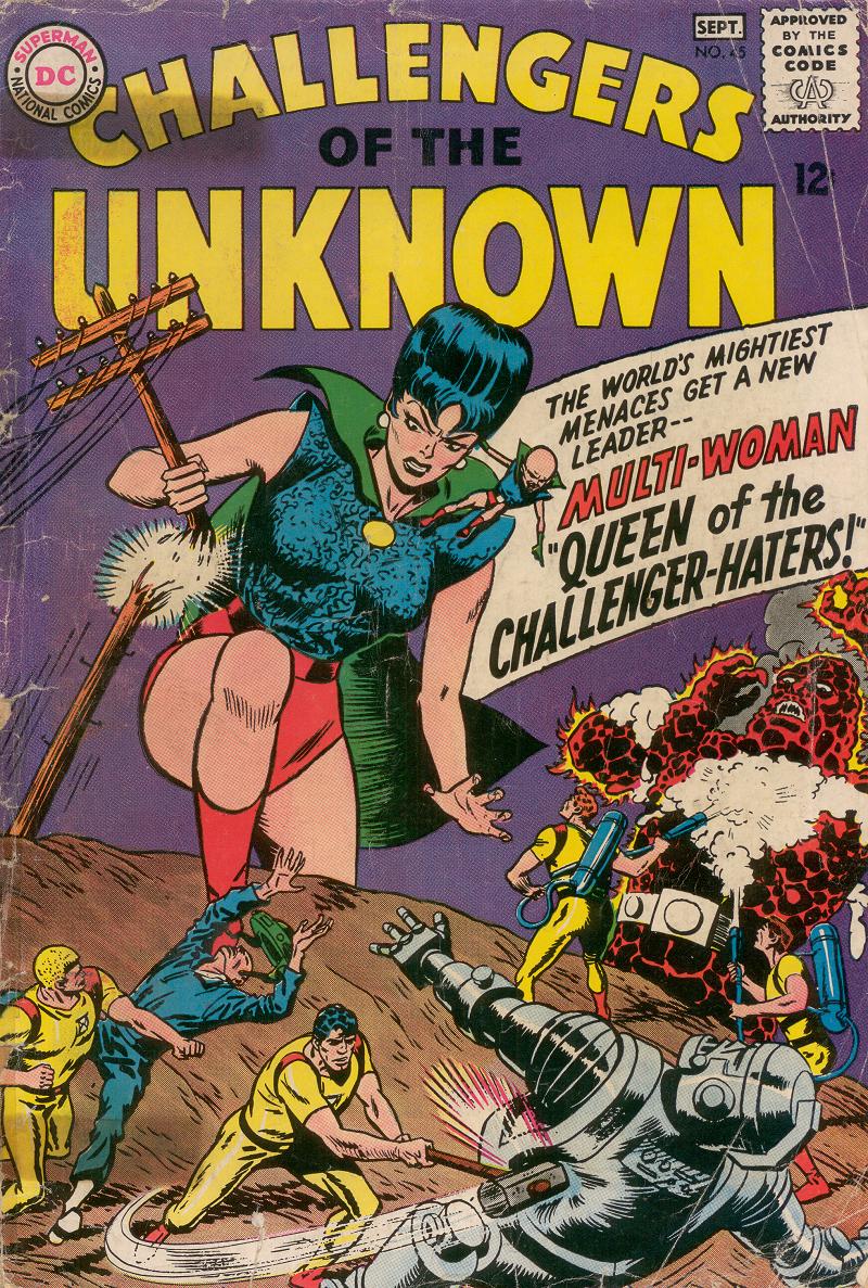 Read online Challengers of the Unknown (1958) comic -  Issue #45 - 1