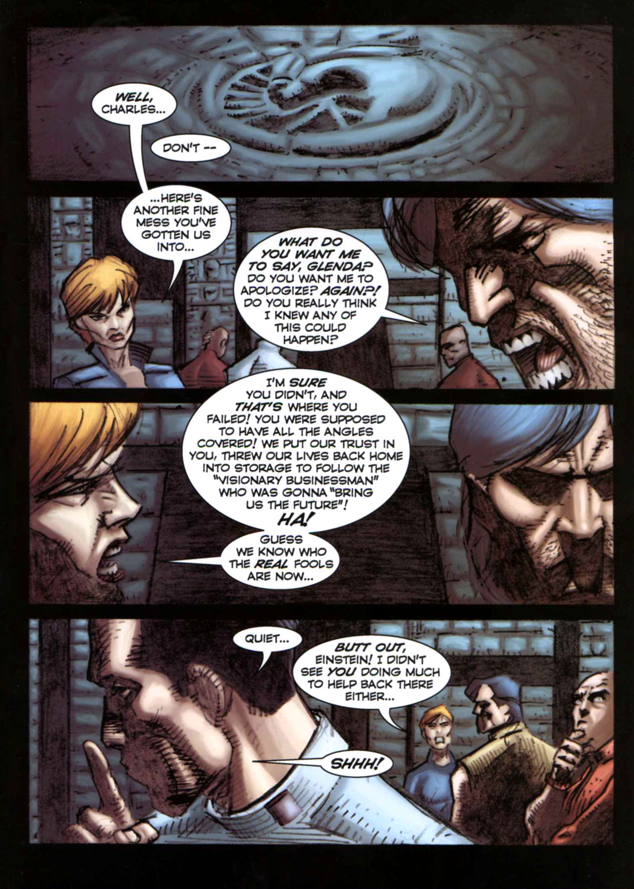 Read online Alien Vs. Predator: Civilized Beasts comic -  Issue # TPB - 63