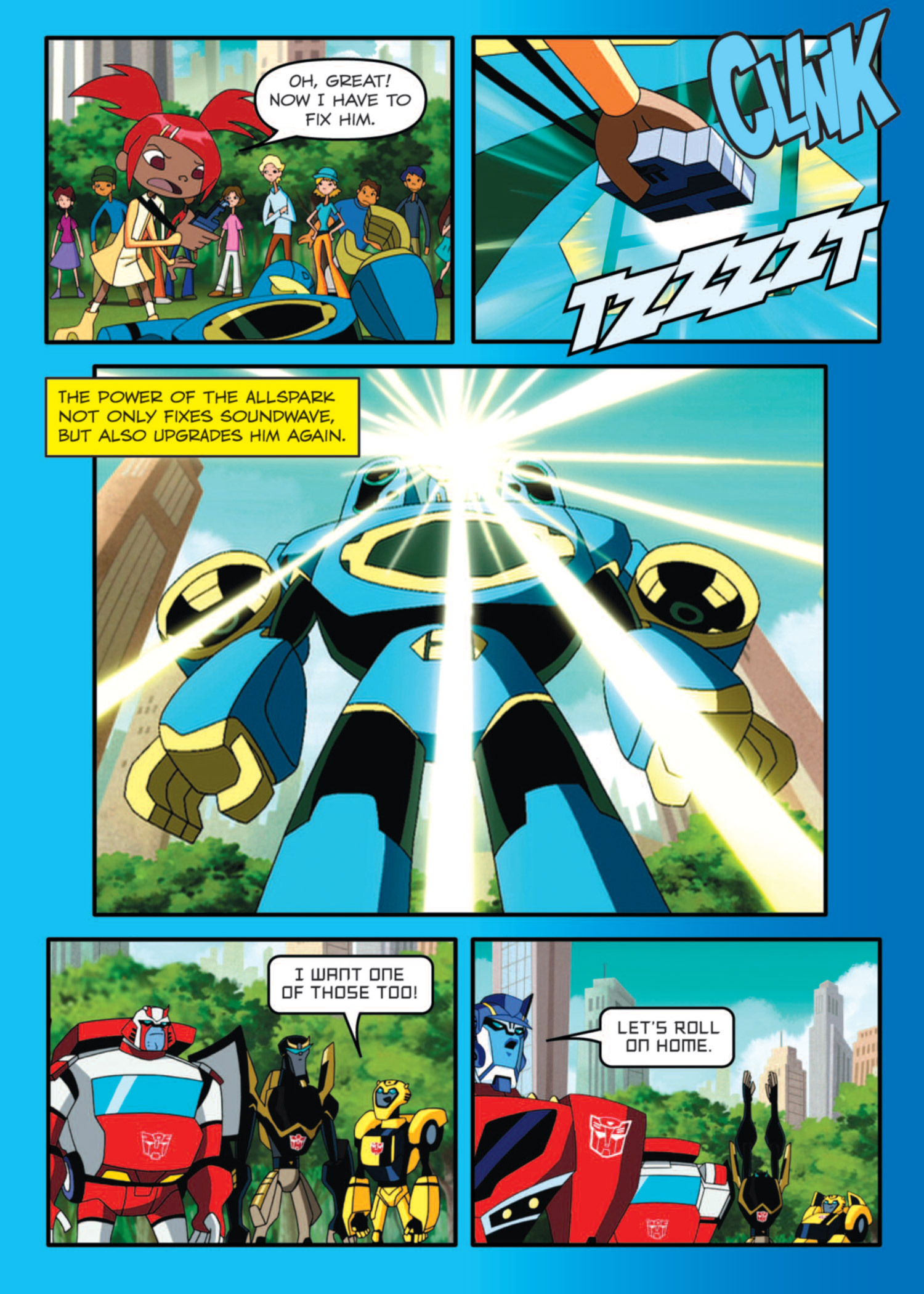 Read online Transformers Animated comic -  Issue #4 - 79