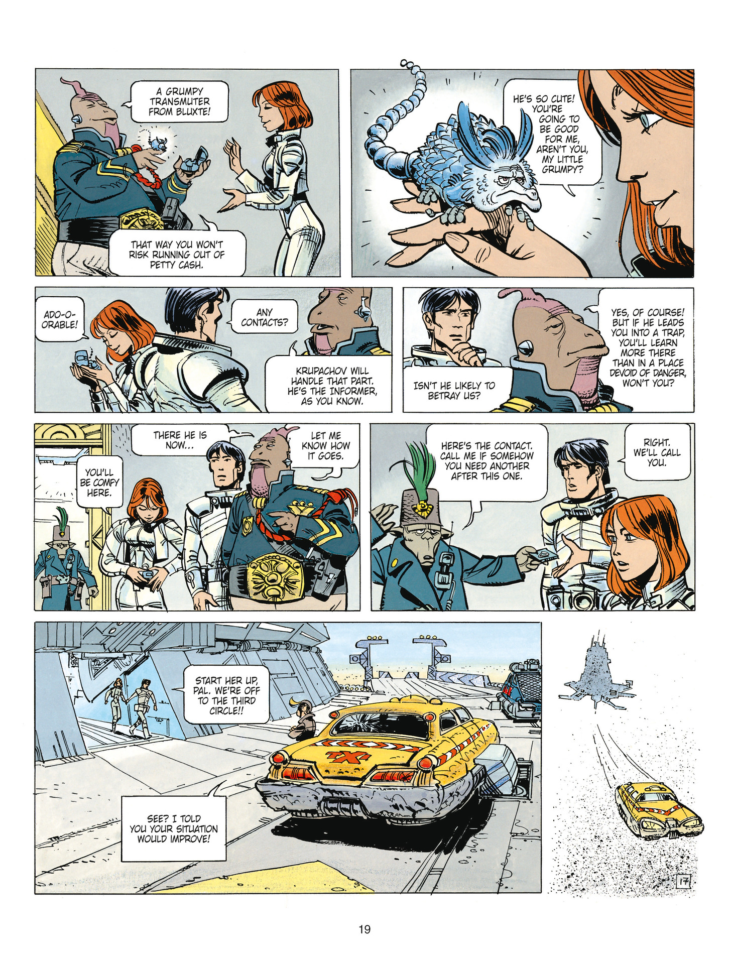 Read online Valerian and Laureline comic -  Issue #15 - 19