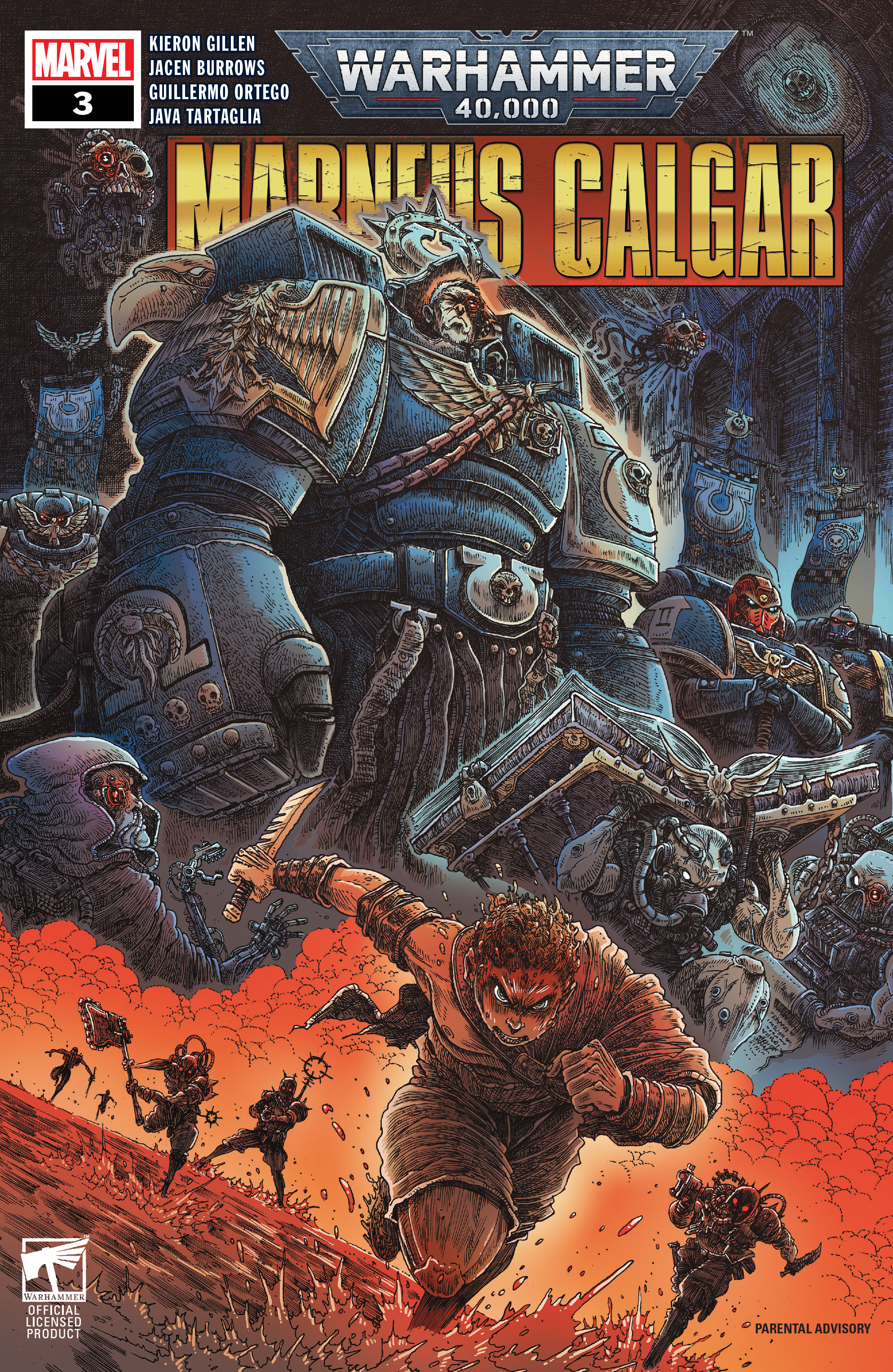 Read online Warhammer 40,000: Marneus Calgar comic -  Issue #3 - 1