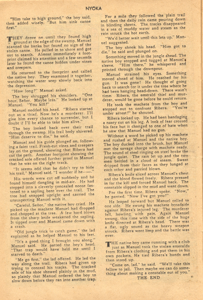 Read online Nyoka the Jungle Girl (1945) comic -  Issue #13 - 12