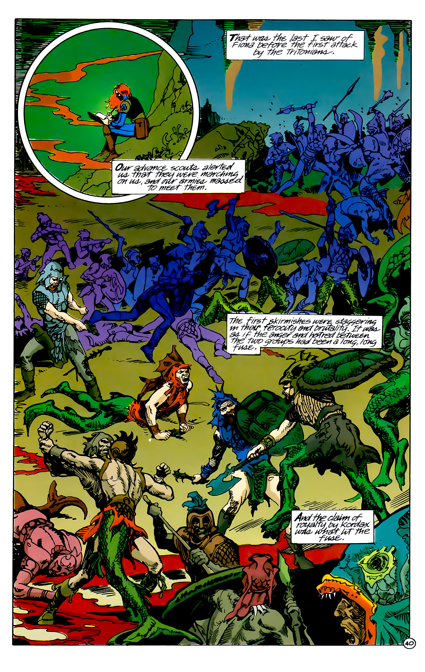 Read online Atlantis Chronicles comic -  Issue #4 - 40